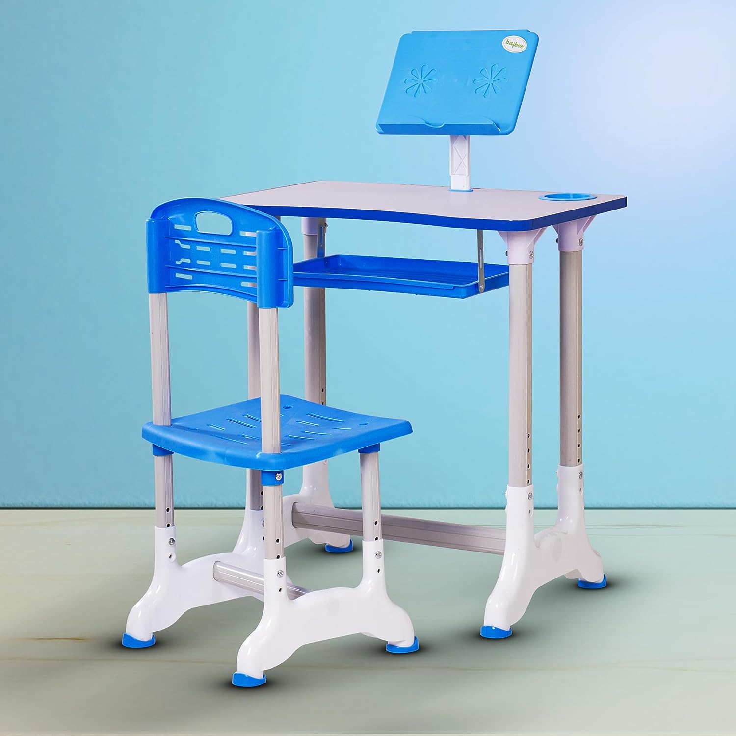 Minikin Intellect Functional Study Desk and Chair Set I Height Adjusta