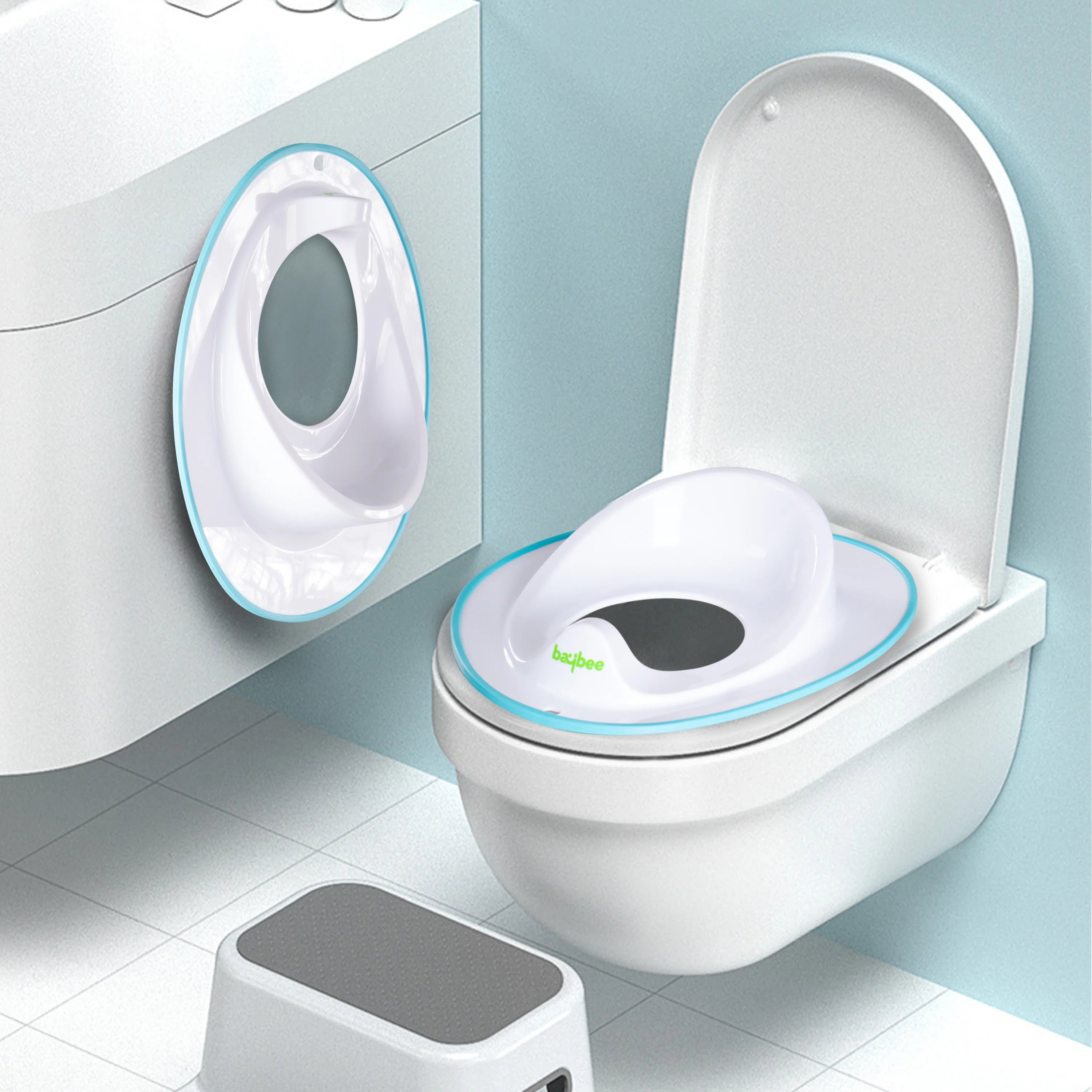 Minikin Bliss Potty Training Seat Cover for Kids I Universal Fit I Anti Slip design I 1-5 Years