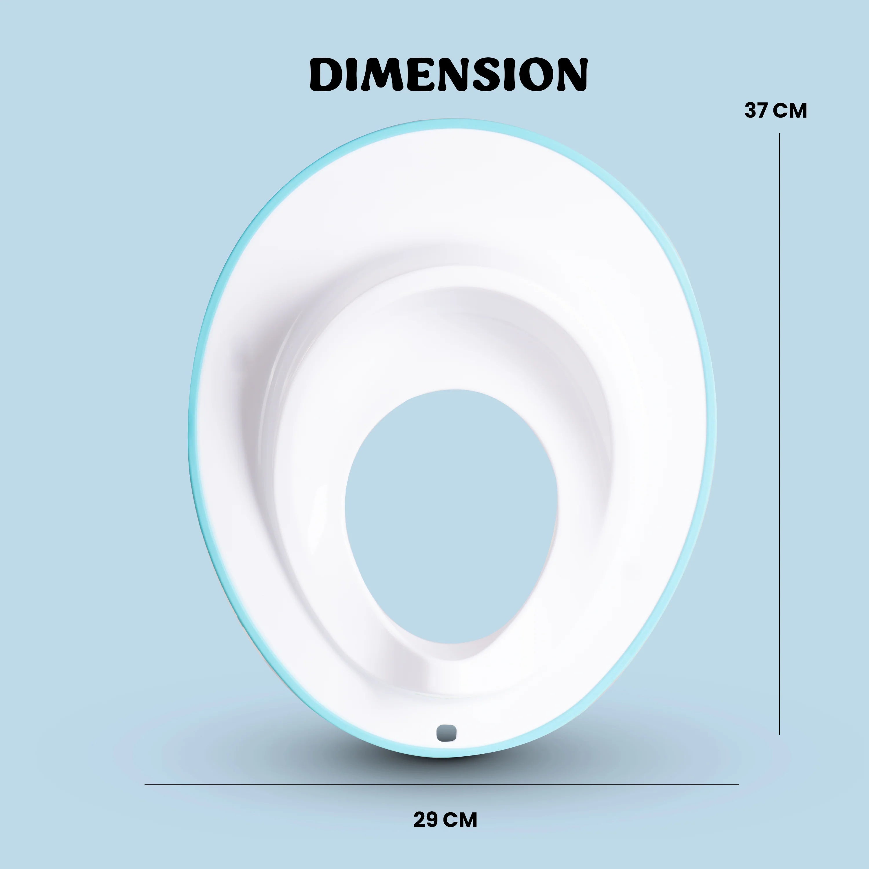 Minikin Bliss Potty Training Seat Cover for Kids I Universal Fit I Anti Slip design I 1-5 Years