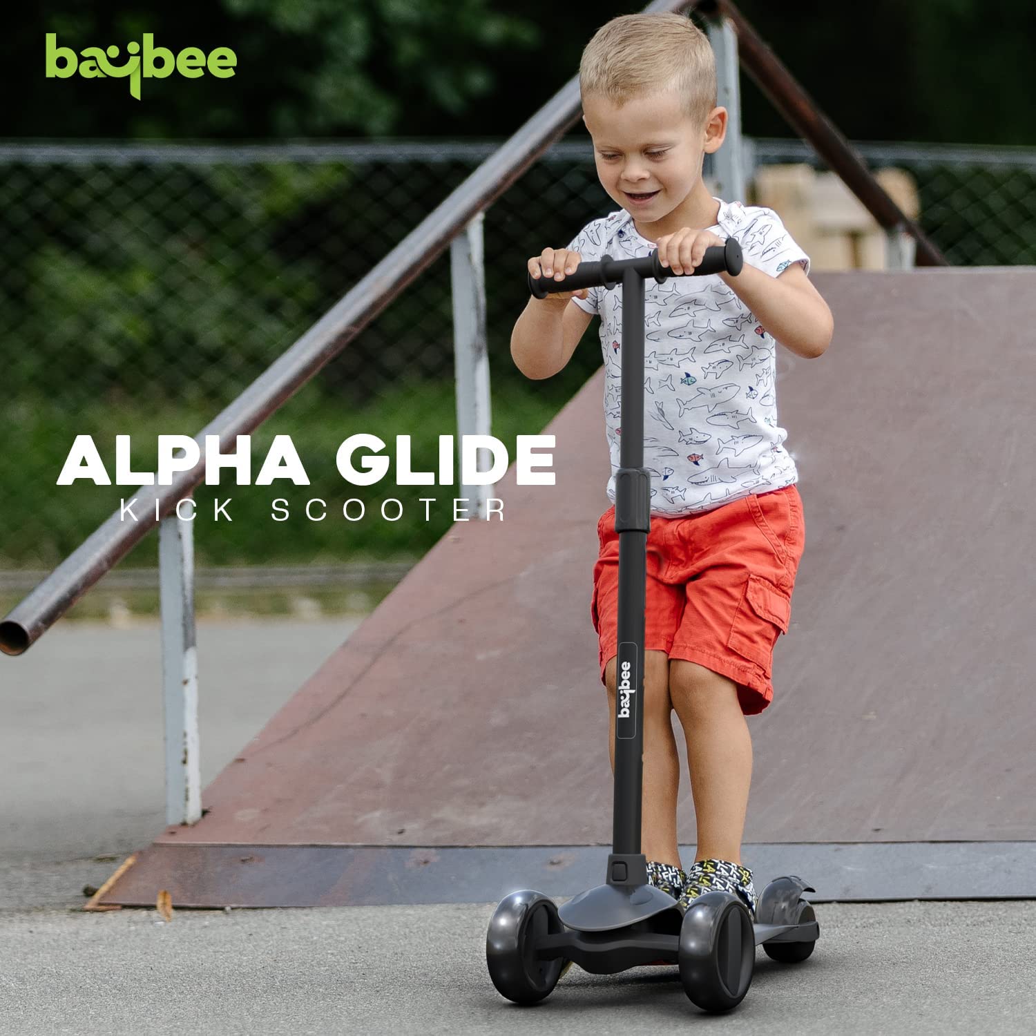 Minikin Alpha Kids Skate Scooter | 2-10 Years