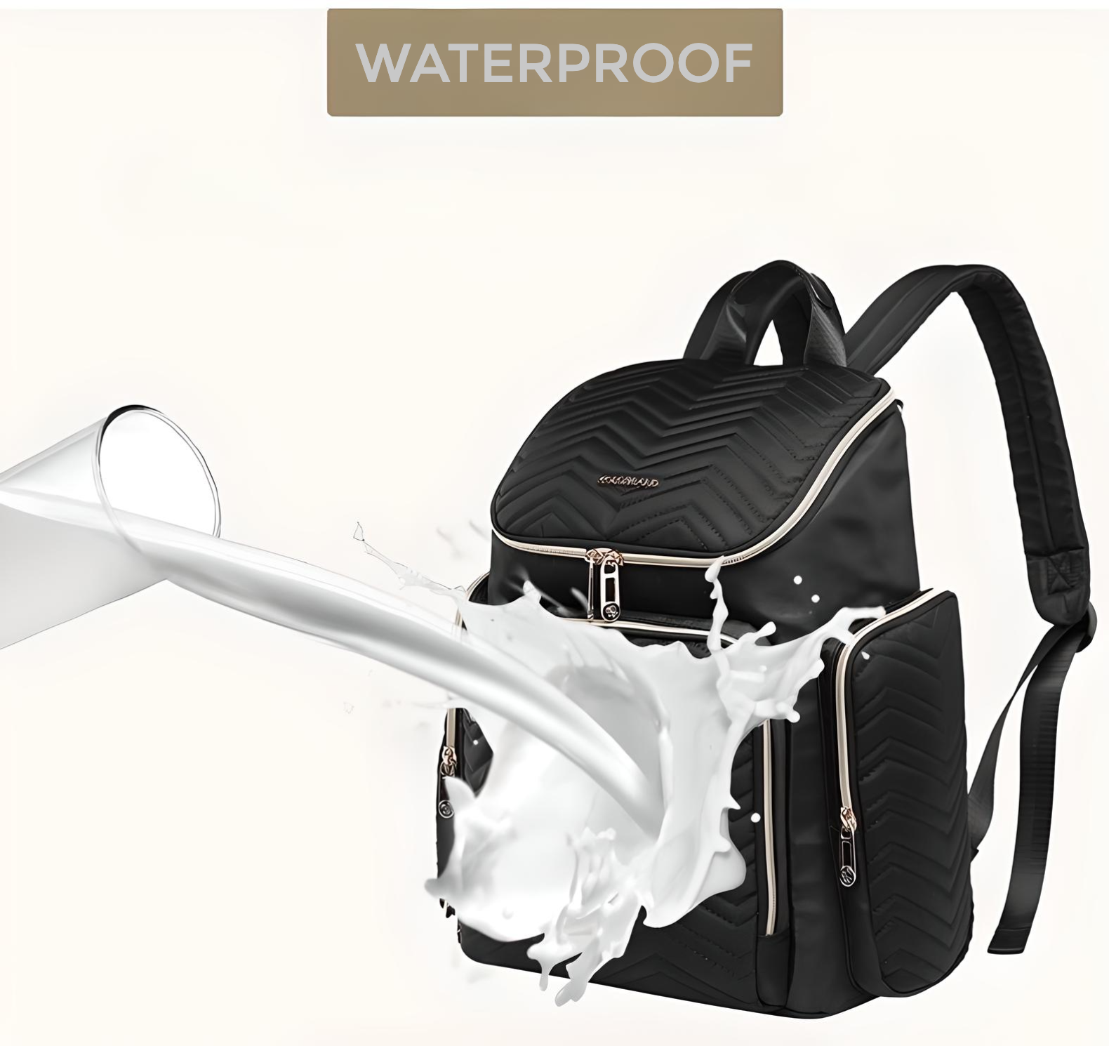 Minikin Grace Water-proof Travel Friendly Diaper Bag I Thermal Insulated Pockets