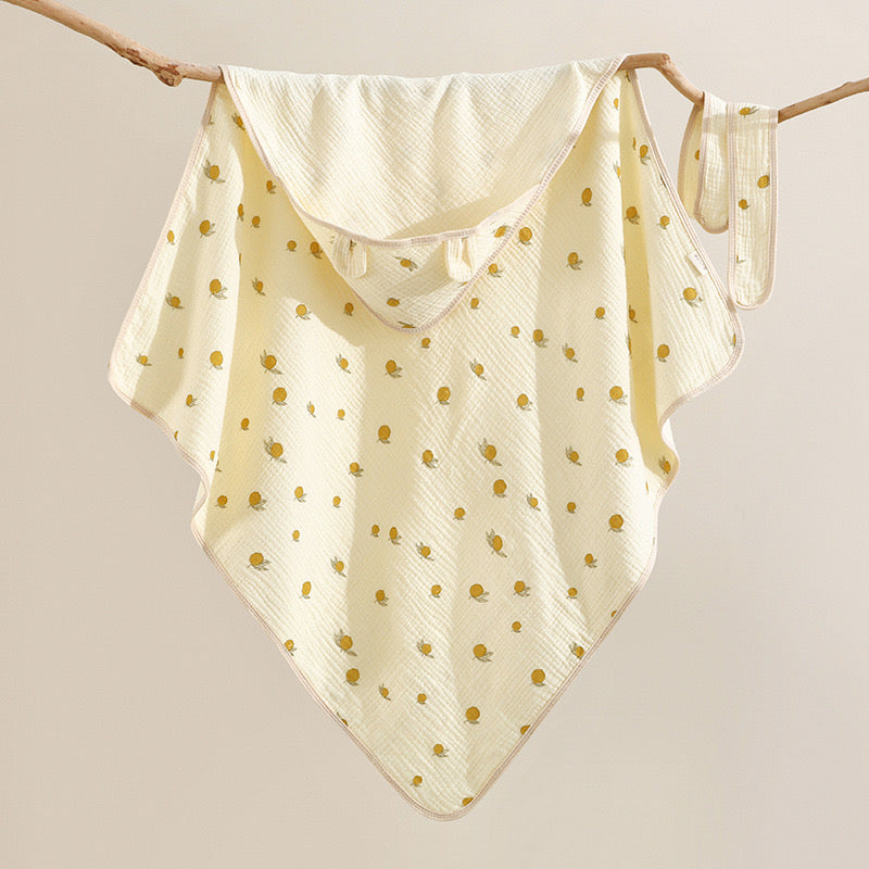 100% Organic Muslin Cotton Swaddle - Soft, Breathable, and Eco-Friendly for Newborns to 3 Months