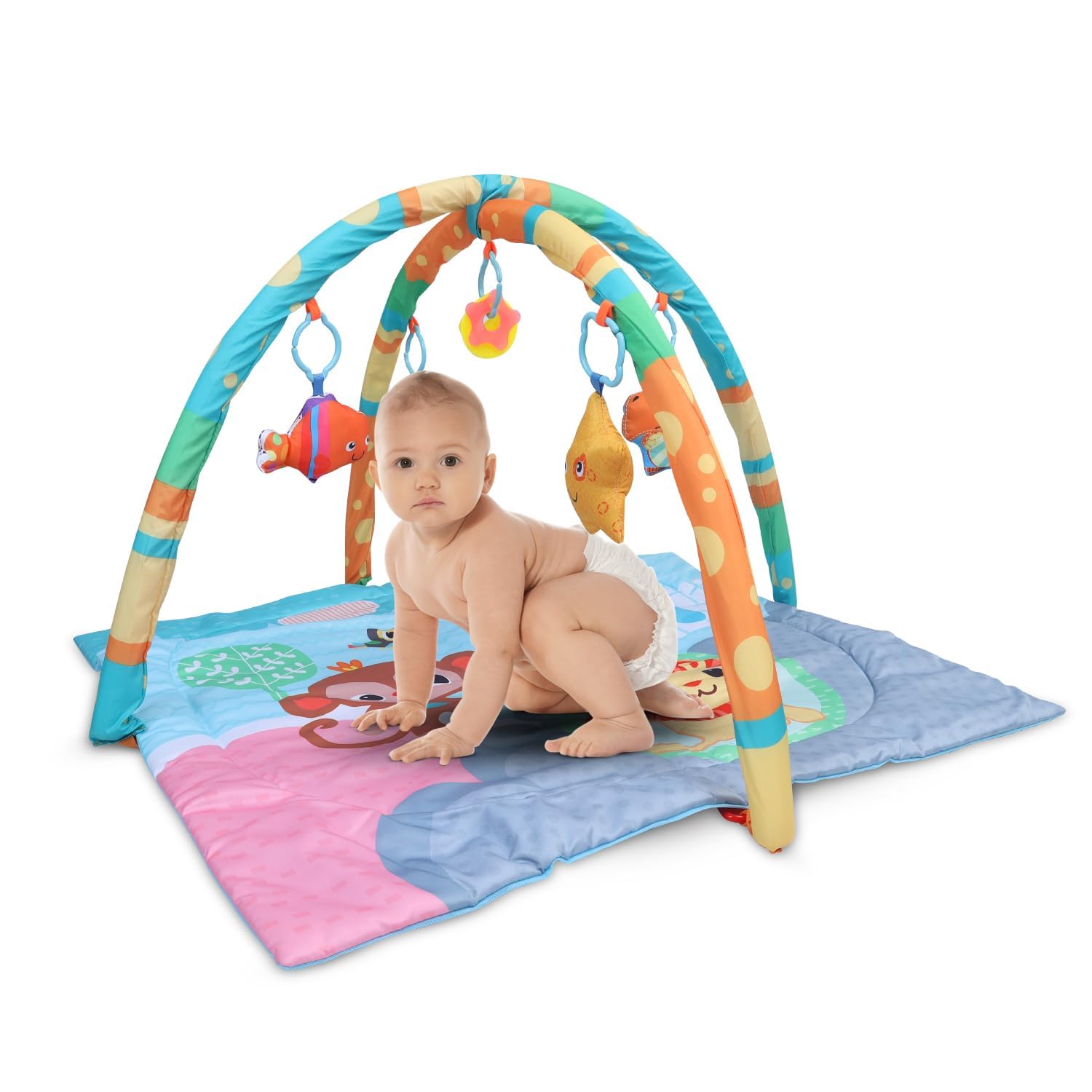 Minikin Kick & Play Jungle Activity Play Gym I I Sensory and Motor Skill Development I 0-12M