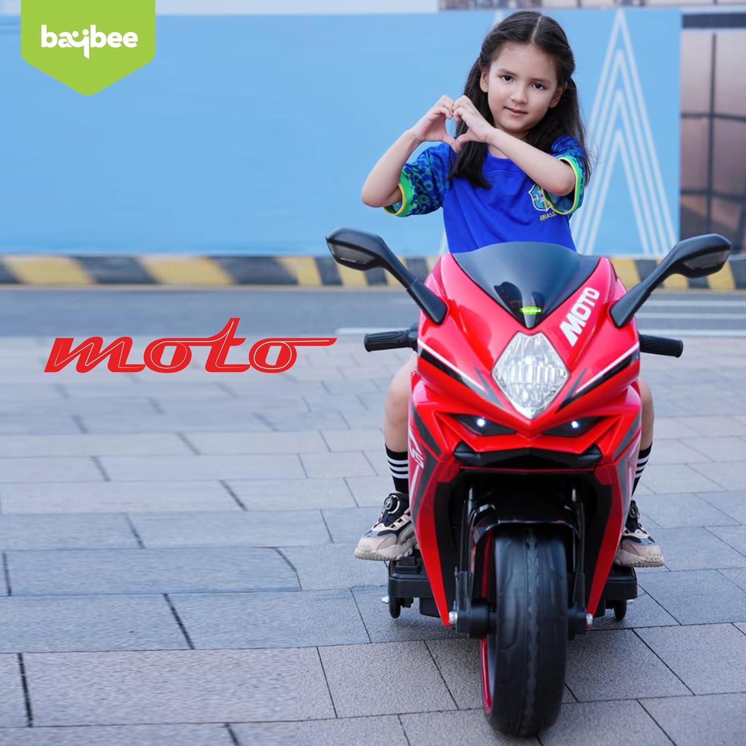 Minikin Moto GP Rechargeable Superbike I Large size Top Spec I 45KG Capacity I 2-14 Years