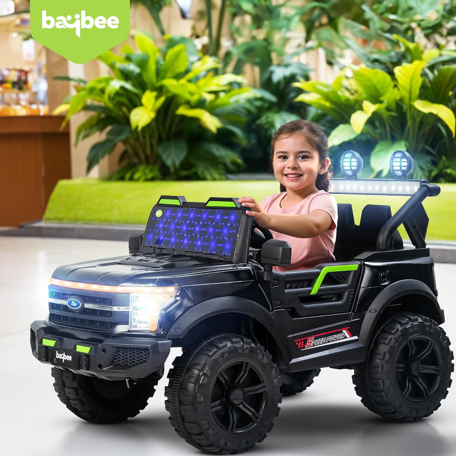 Firebird 4x4 Electric Rechargeable Jeep I Real Life Driving Experience I 1-8 Years