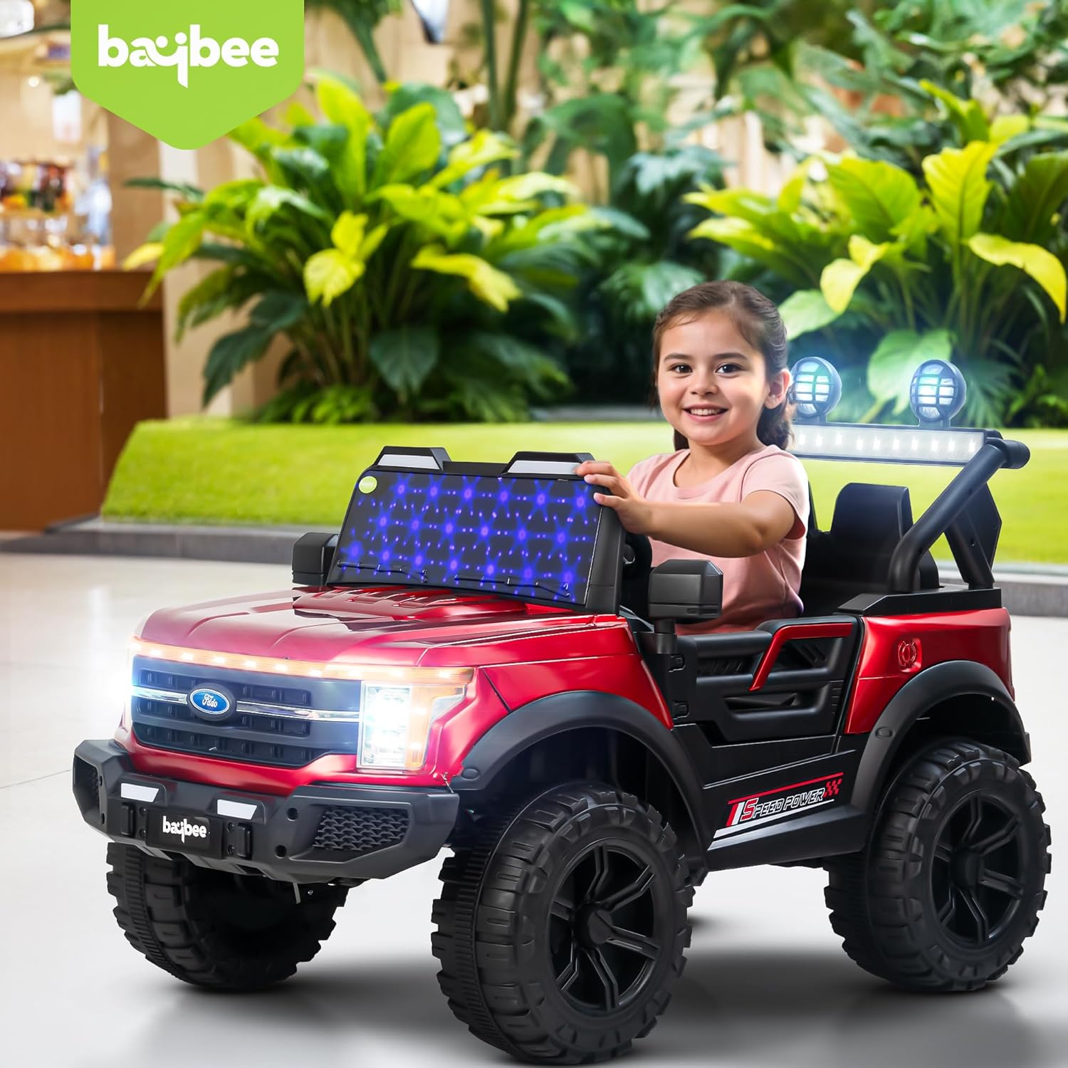 Firebird 4x4 Electric Rechargeable Jeep I Real Life Driving Experience I 1-8 Years