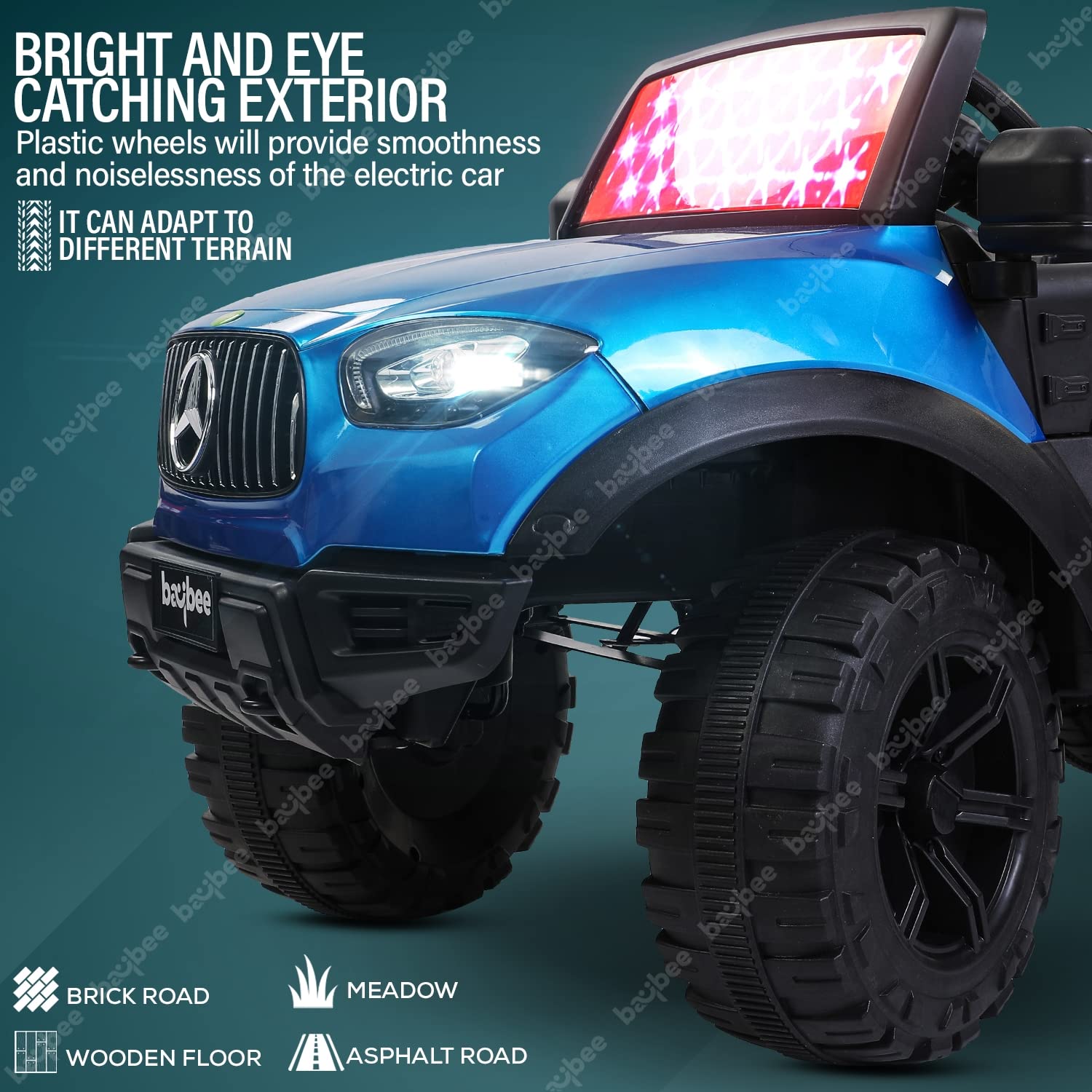 Renegade 4x4 Electric Rechargeable Jeep I Real Life Driving Experience I 1-8 Years