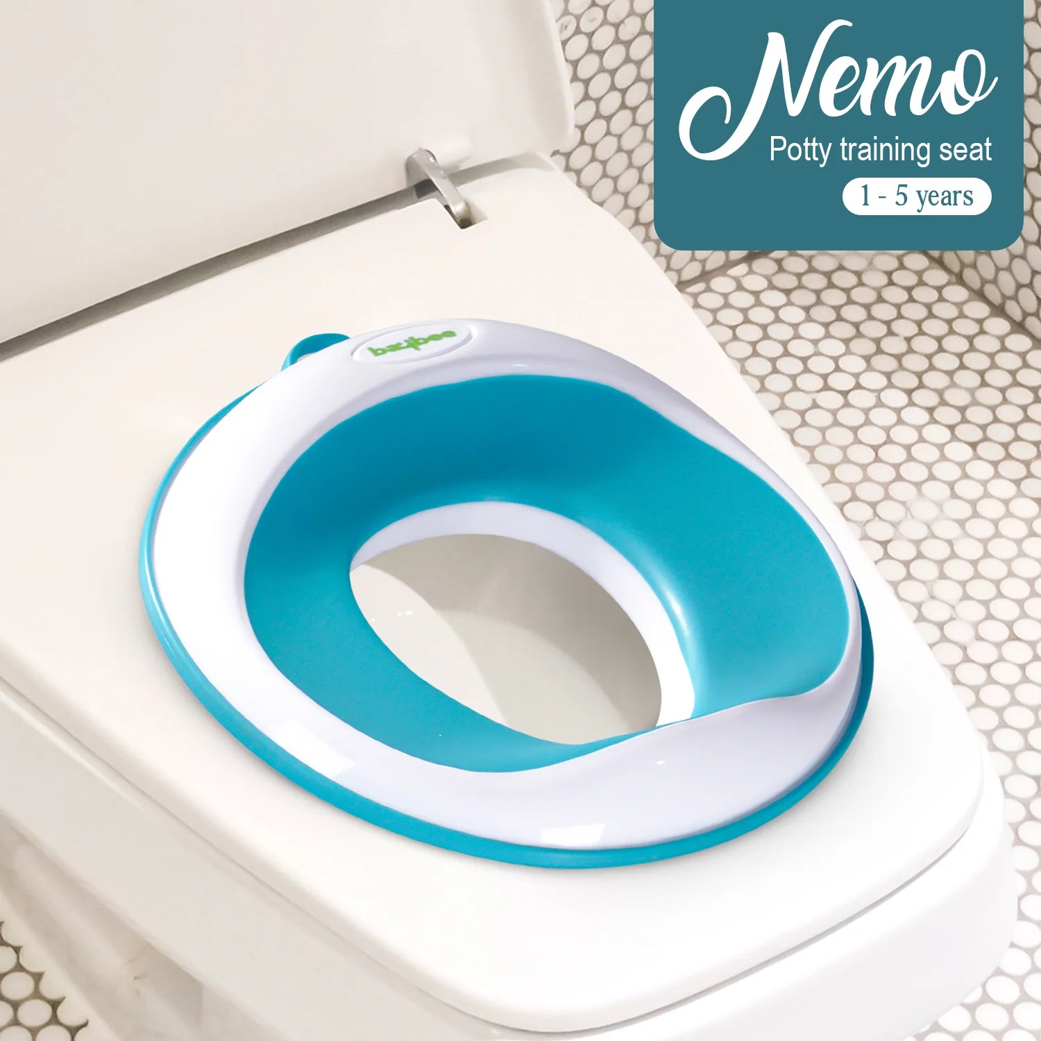Minikin Nemo Baby Potty Training Seat Cover for  Western Toilet I Universal Fit I 1-7 Years