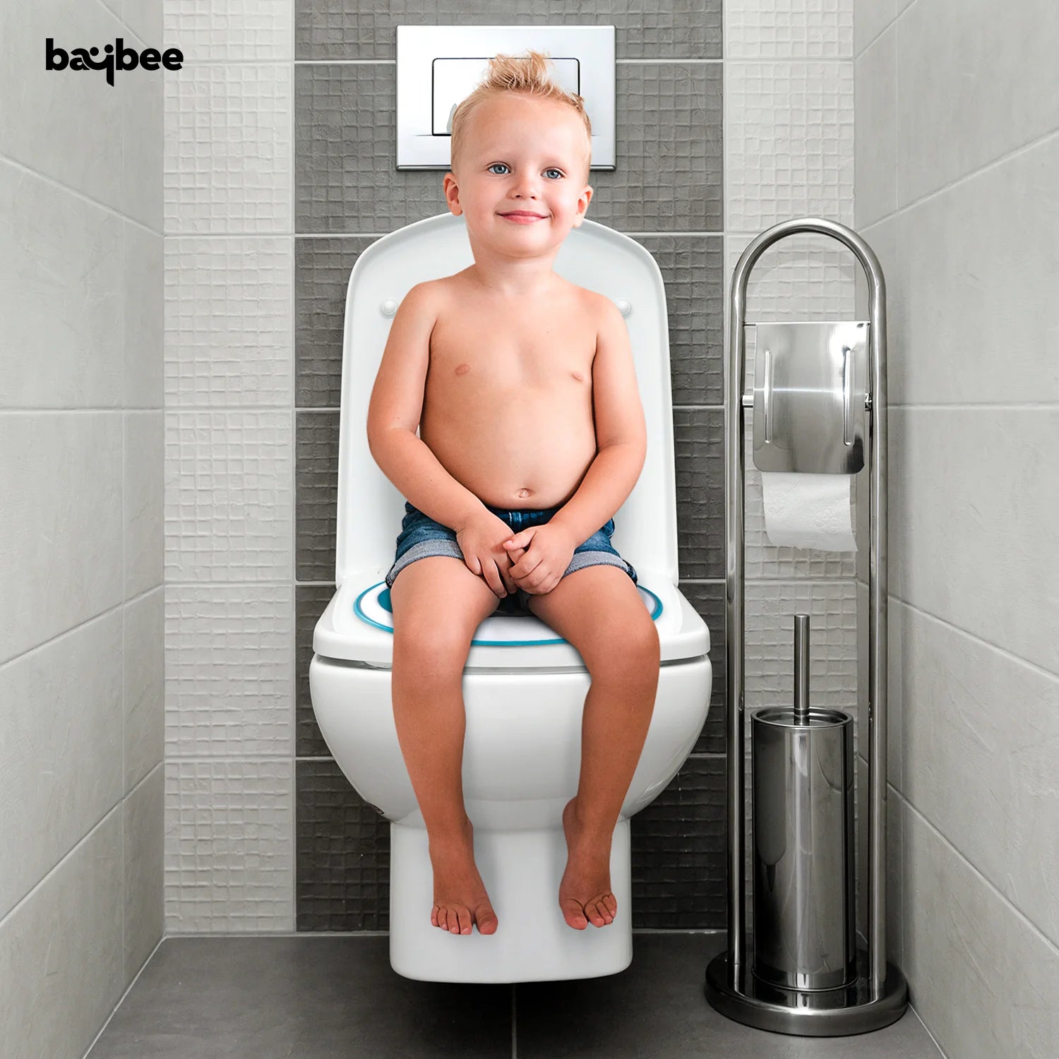 Minikin Nemo Baby Potty Training Seat Cover for Western Toilet I Universal Fit I 1-7 Years