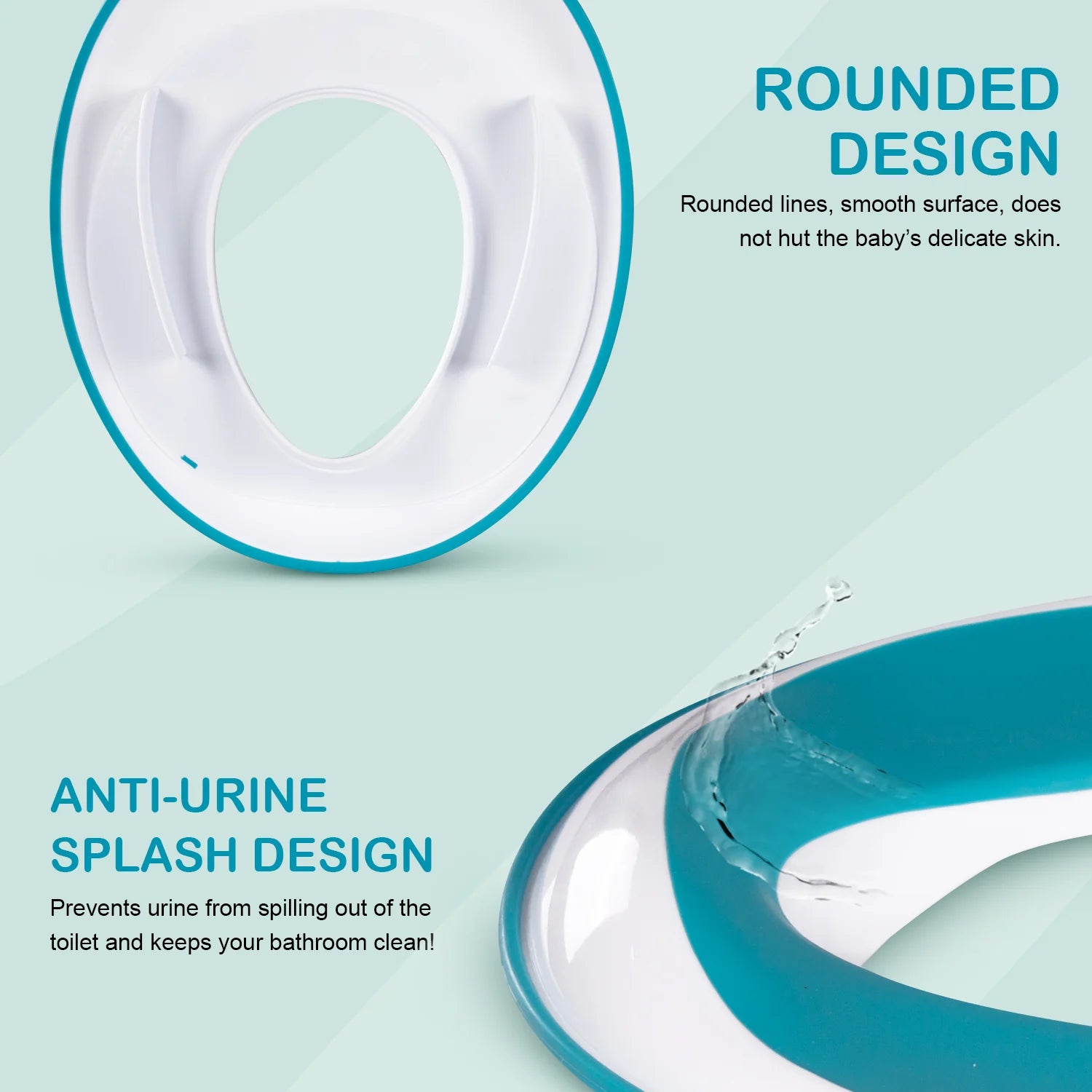 Minikin Nemo Baby Potty Training Seat Cover for Western Toilet I Universal Fit I 1-7 Years