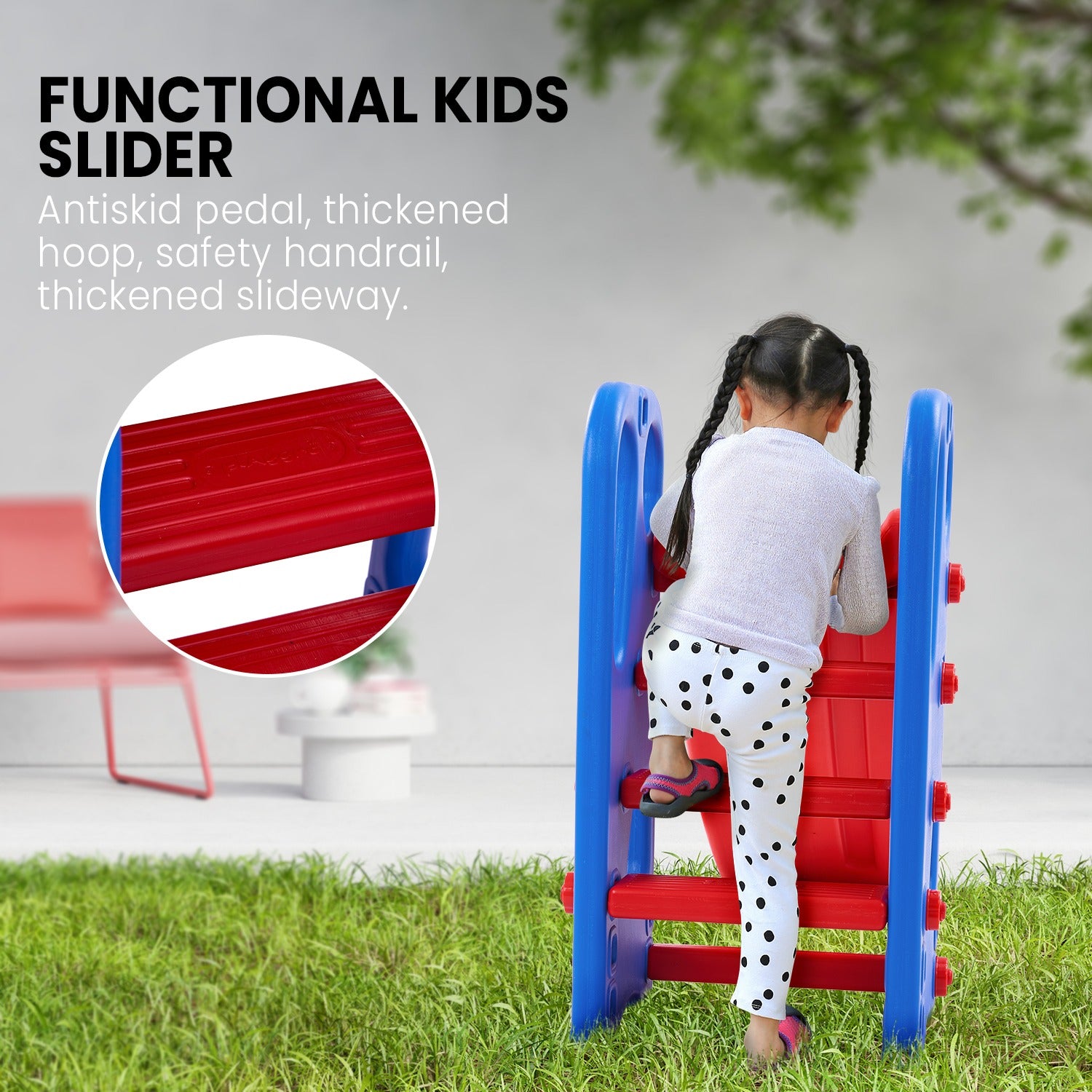 Minikin Super Senior Kids Slide for Indoor & Outdoor | 2-5 Years