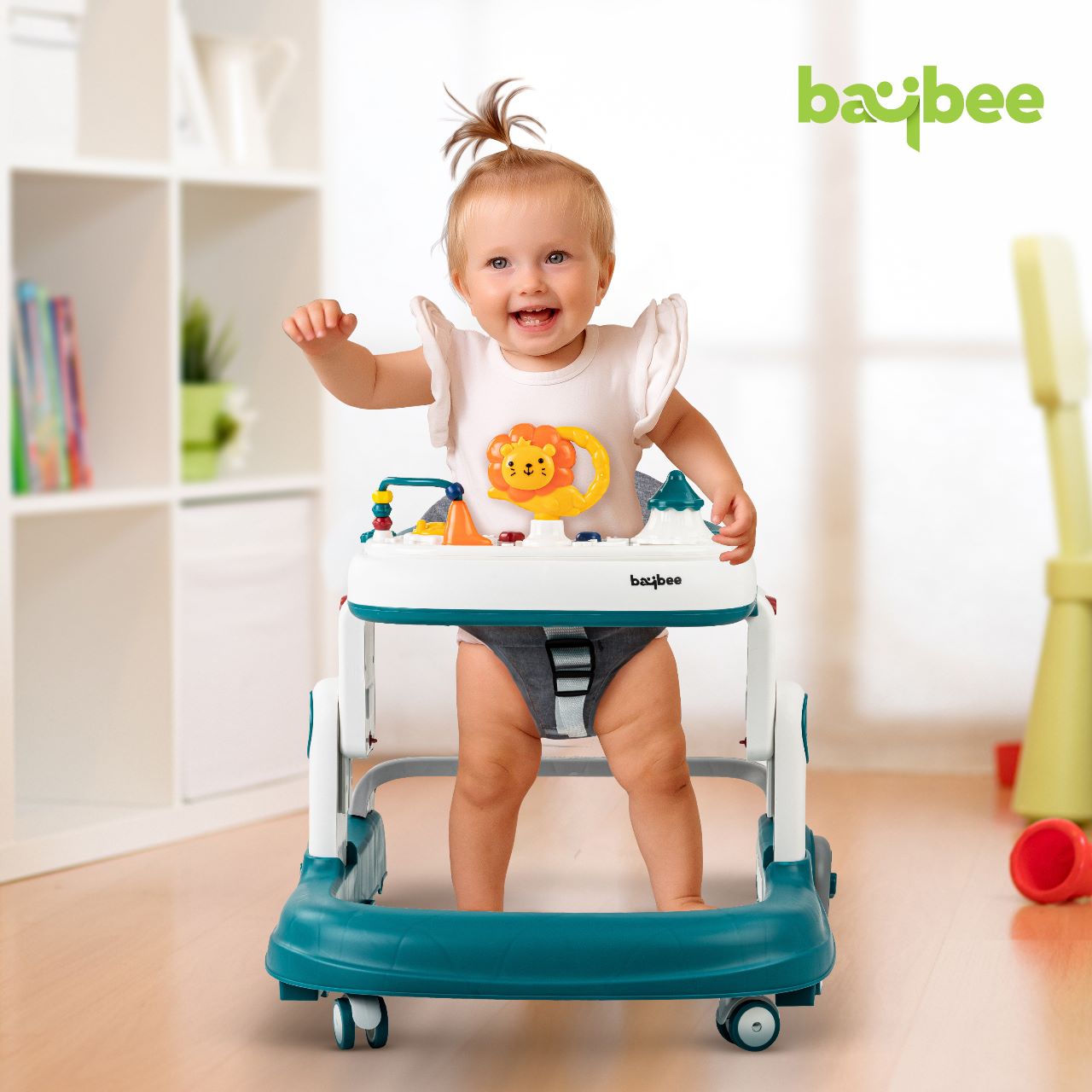 Astro 2-in-1 Baby Walker with Musical Toys – Wheel Lock, Speed Control (6 Months to 18 Months)