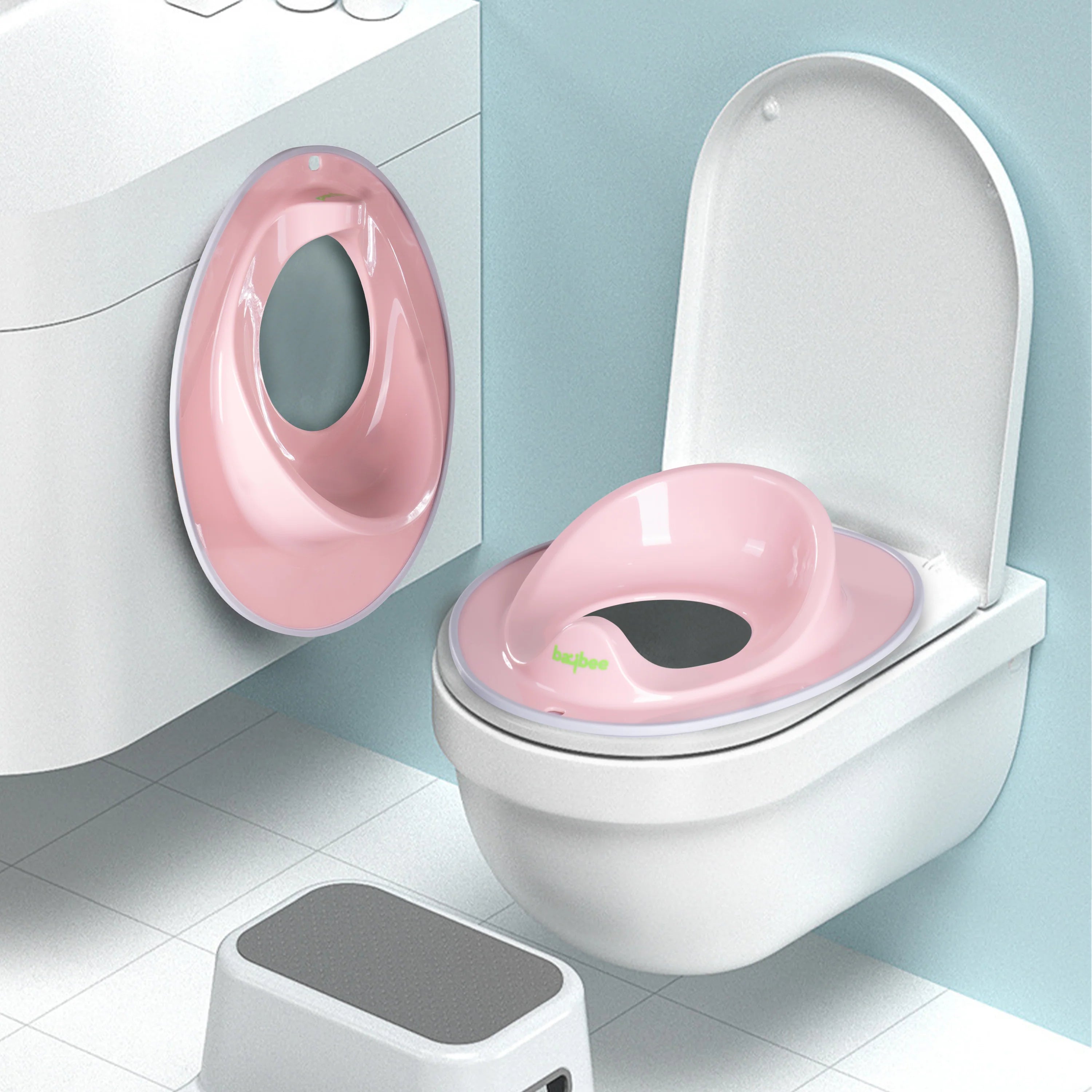 Minikin Bliss Potty Training Seat Cover for Kids I Universal Fit I Anti Slip design I 1-5 Years