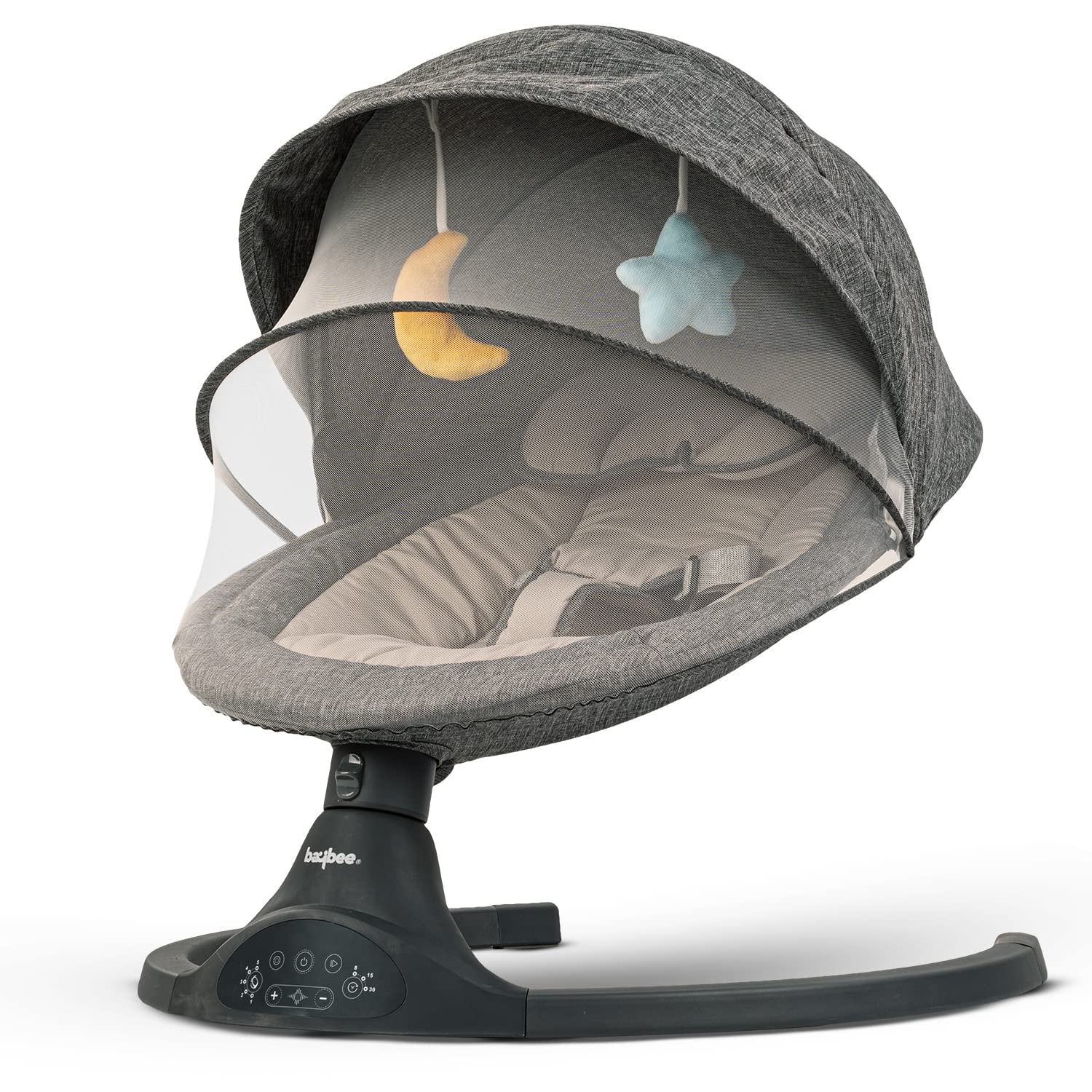 Minikin Lullabies Automatic Electric Baby Swing Cradle | 0-6M