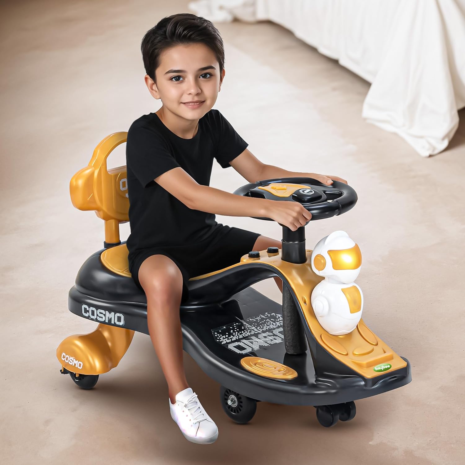 Cosmo Magic Swing Car for Kids, Baby Twist & Go Ride on | 2-8 years