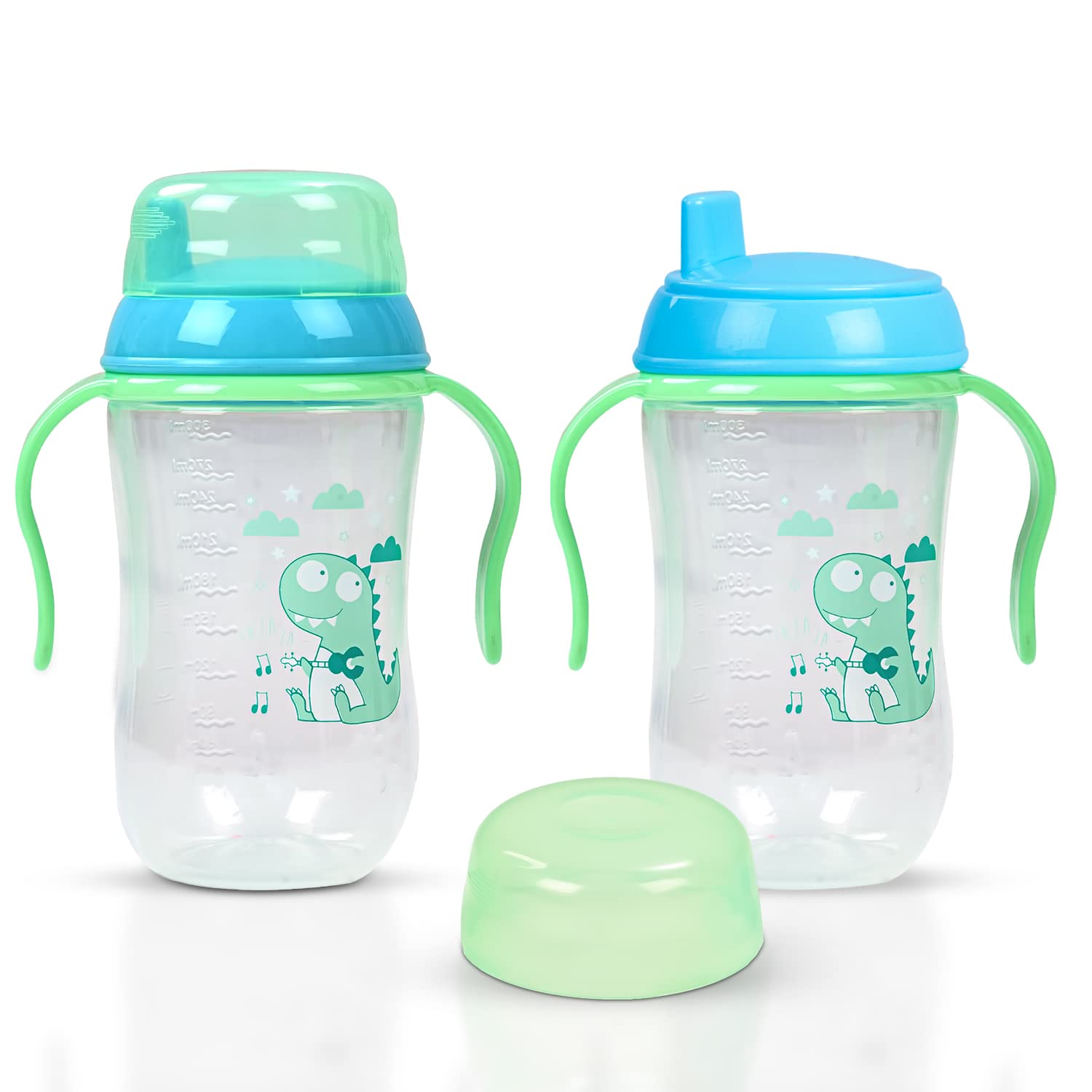 Sipper Bottle for Kids I BPA Free Anti-Spill Sippy Bottle I Train to Drink Sippy Bottle with Grasp Handle I 6 Months to 3 Years