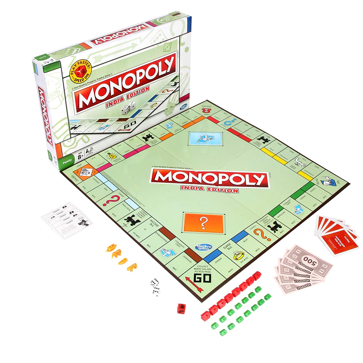 MONOPOLY India Edition - Ages 8 and Up