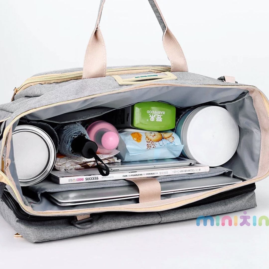 Extendable Diaper Tote Bag - The Minikin Store