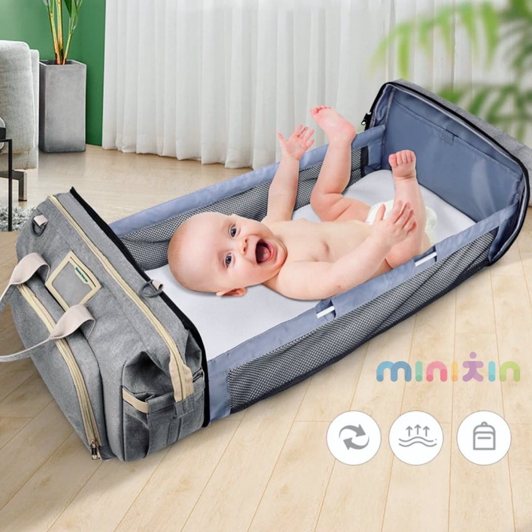 Extendable Diaper Tote Bag - The Minikin Store