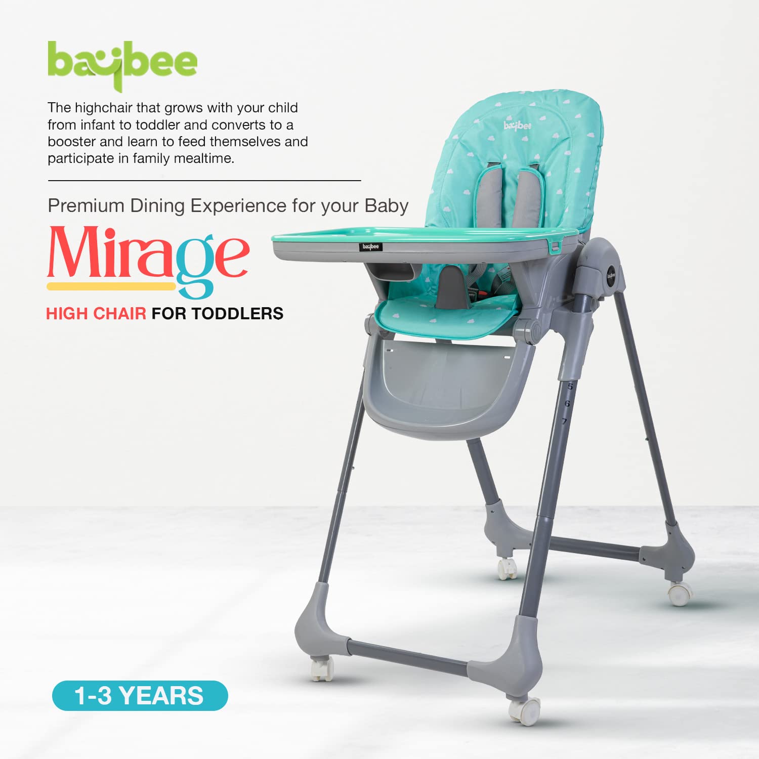 Syga 3 in 1 best sale high chair