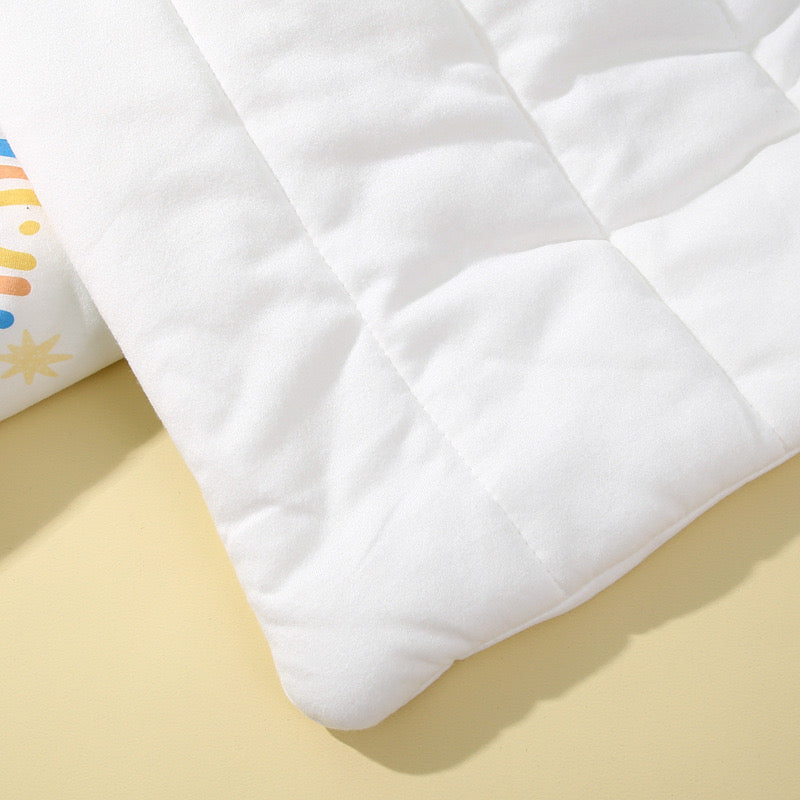 Quilted Baby Hooded Comforter I Wrapper I Swaddle Blanket I NB-12Months
