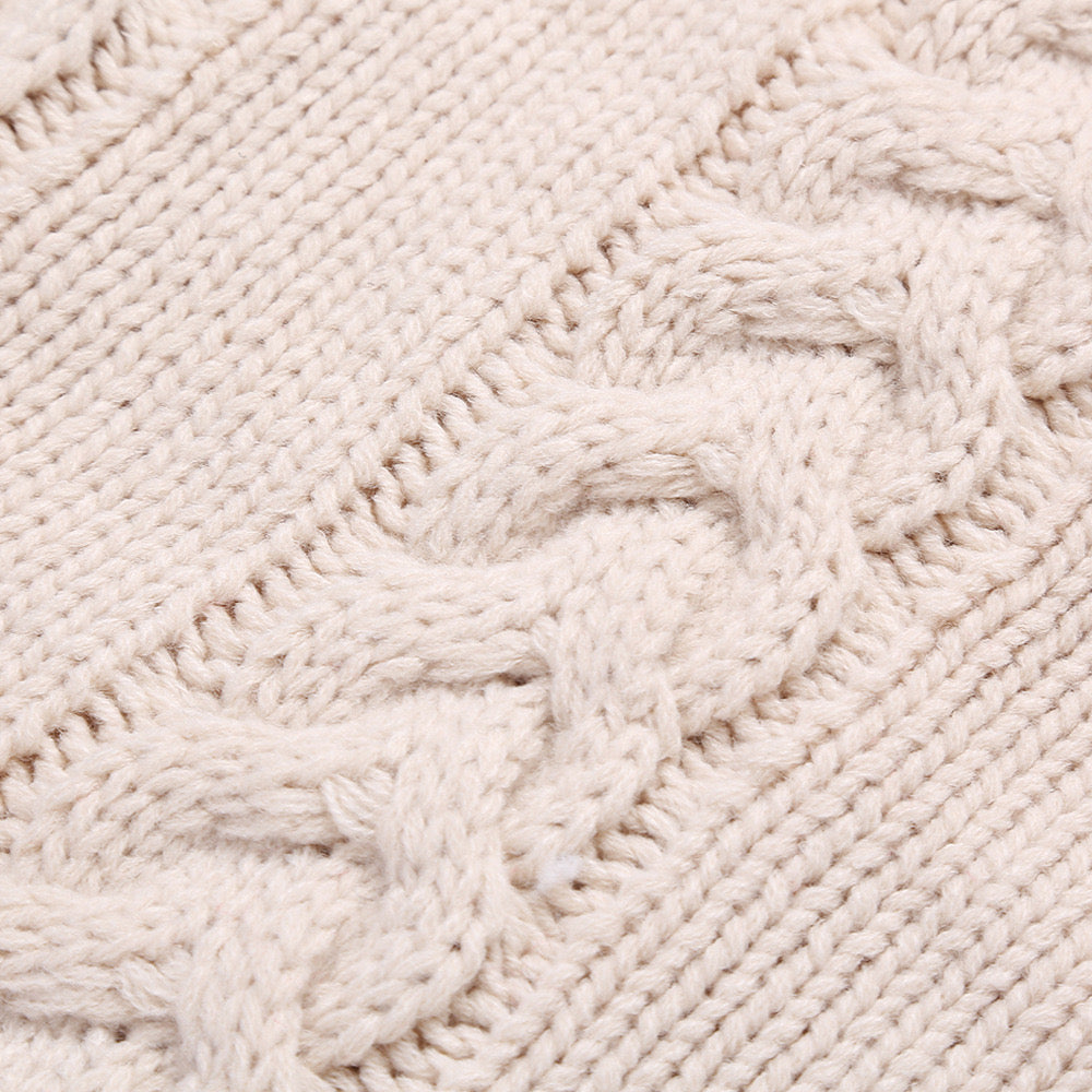 Minikin European Style Knitted Crochet Swaddle | Sleeping Bag | Stroller Sack | Nb-3Months