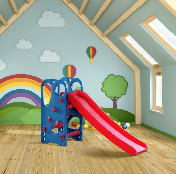 Minikin Super Senior Kids Slide for Indoor & Outdoor | 2-5 Years