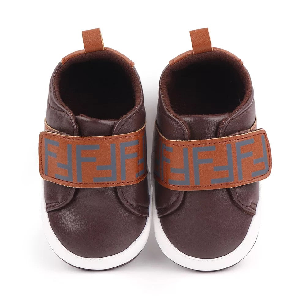 Pre Walker Leather Loafers 0-18 Months Brown
