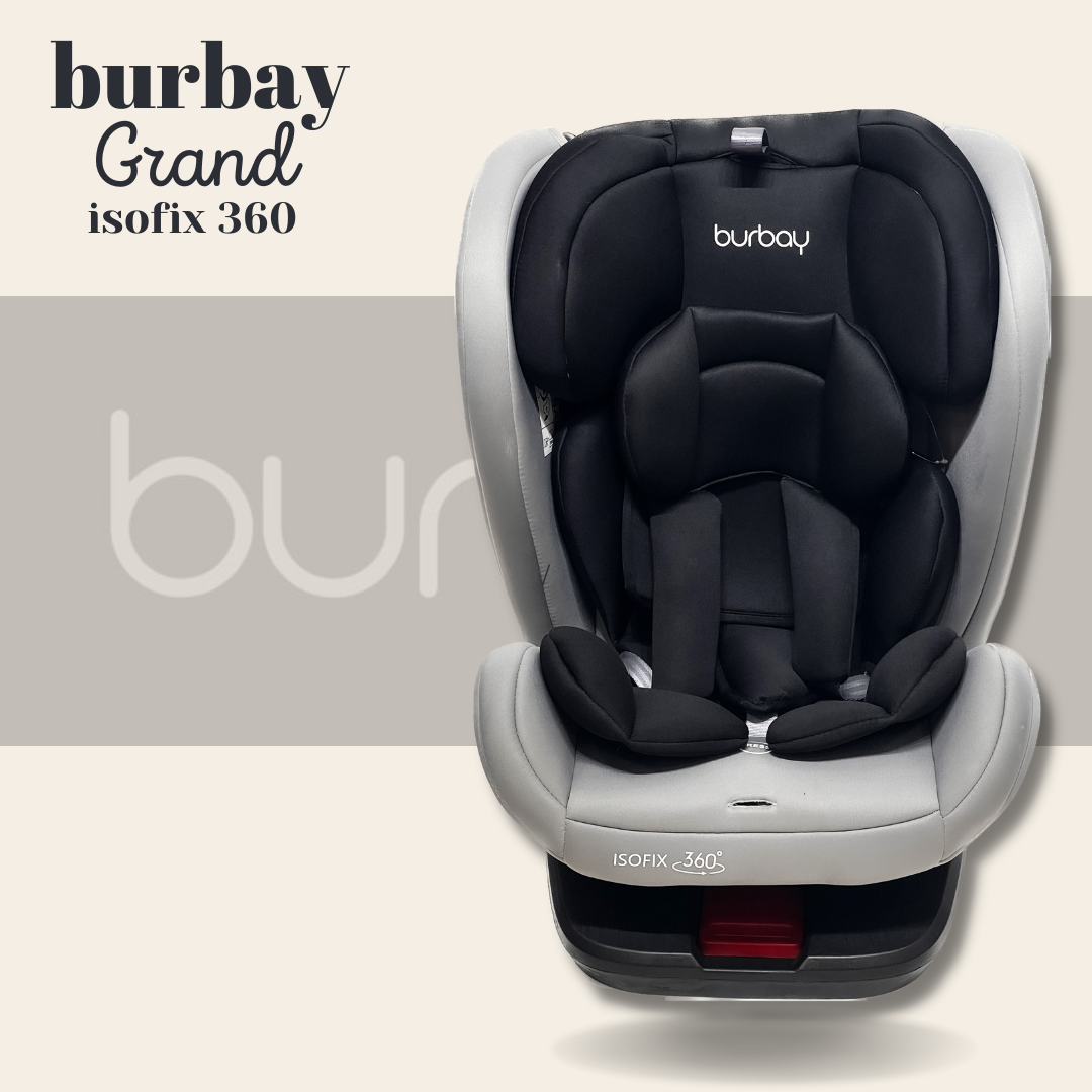 Burbay Grand ISOFIX 360 Rotatable Baby Car Seat I 0 Months 12