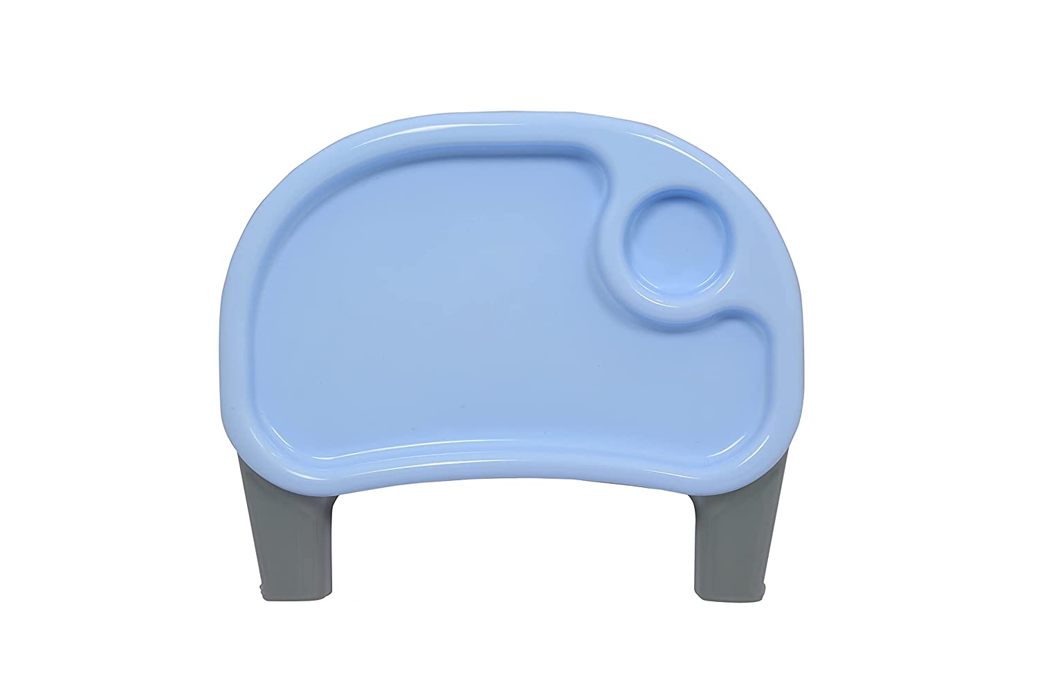 Skippy 2 IN 1 Baby Dining / High Chair cum Low Chair with Footrest and Tray Blue 6M-36M