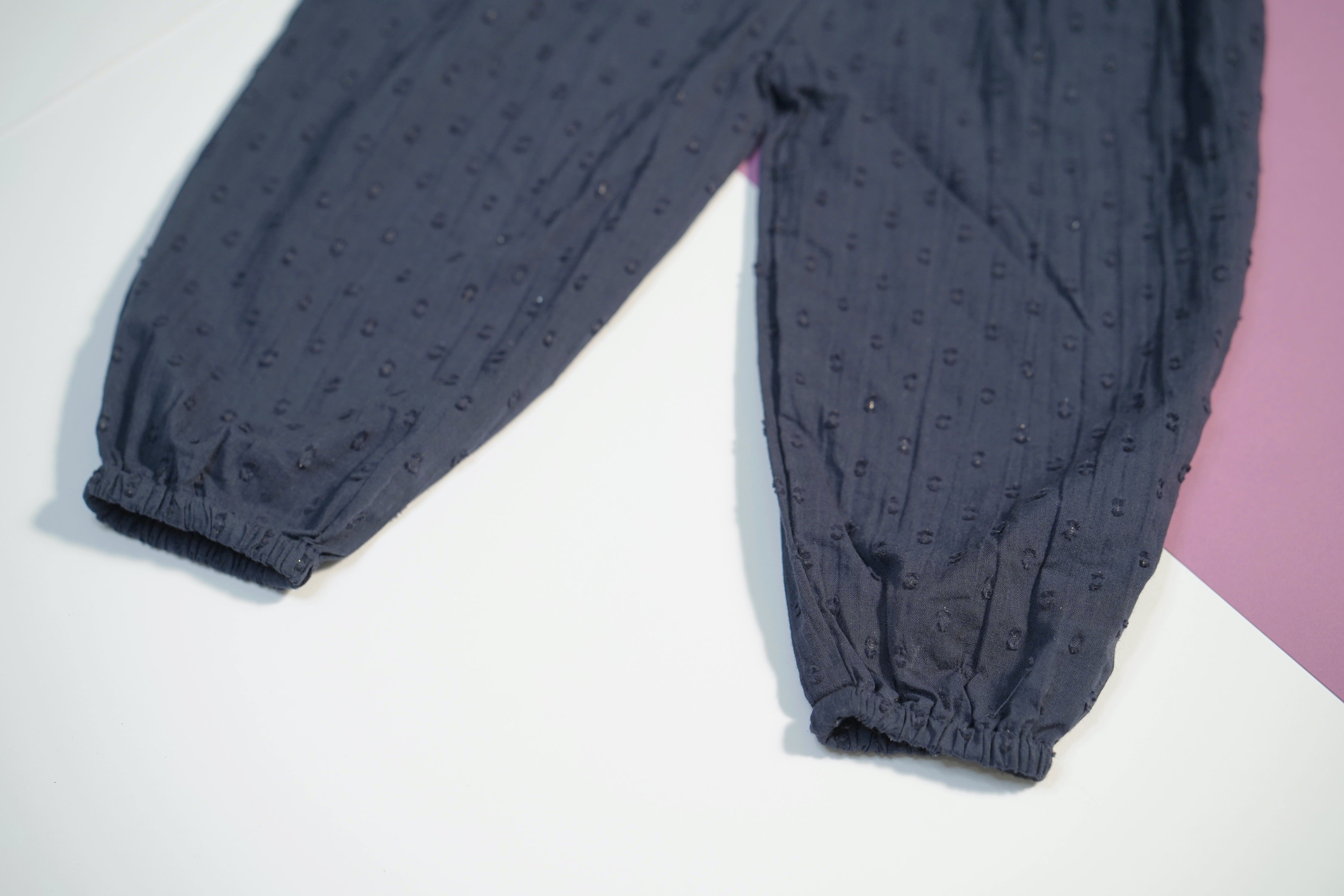 Blue Sleeveless Jumpsuit