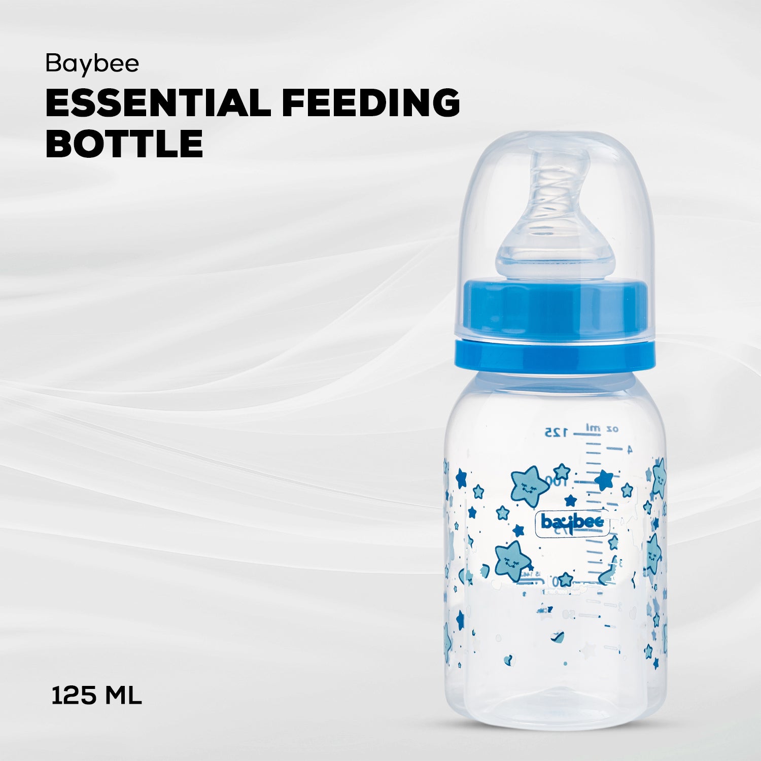 Leak Proof Anti Colic Feeding Bottle  - Slim - 125ML - 3M+ (Green) - The Minikin Store