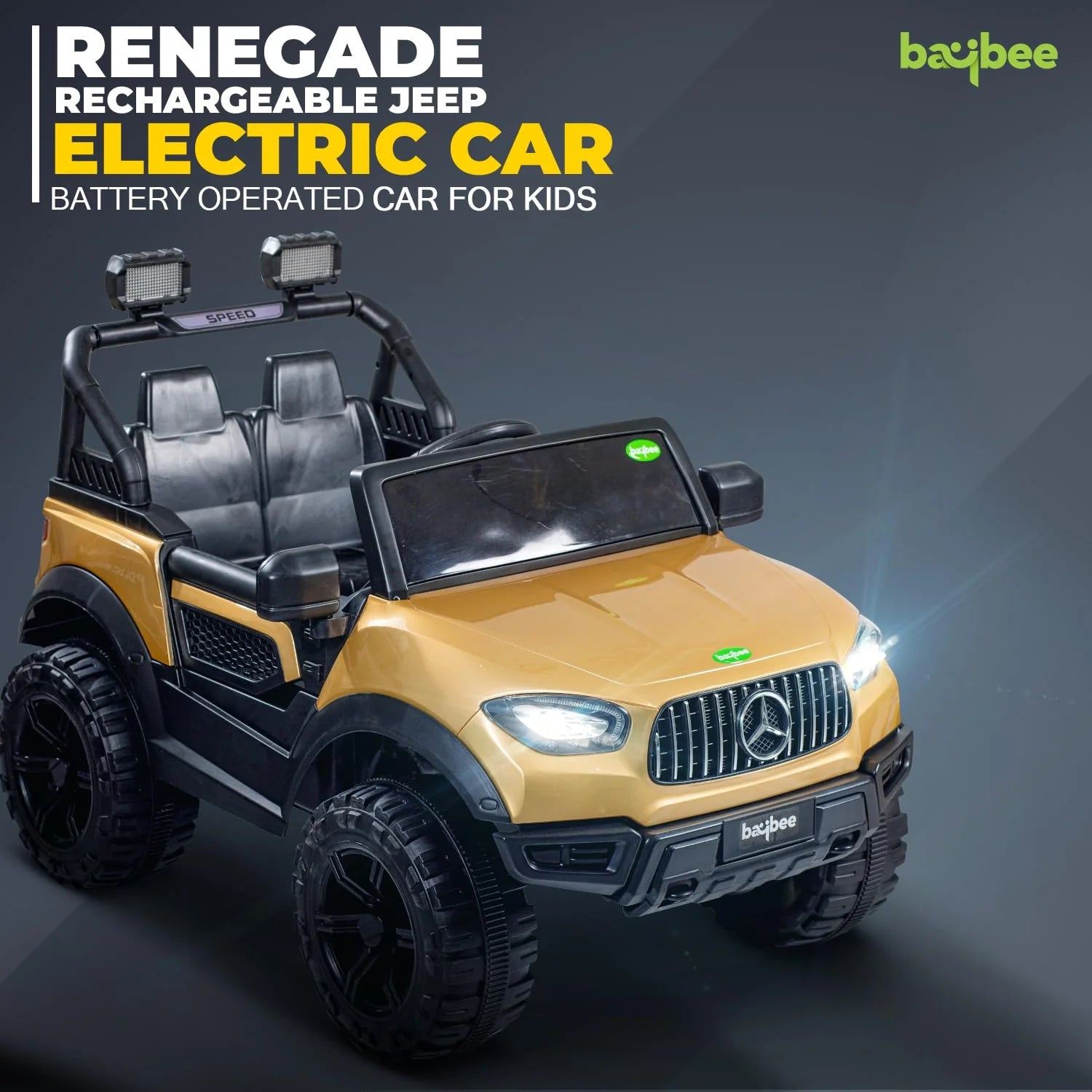 Renegade 4x4 Electric Rechargeable Jeep I Real Life Driving Experience I 1-8 Years