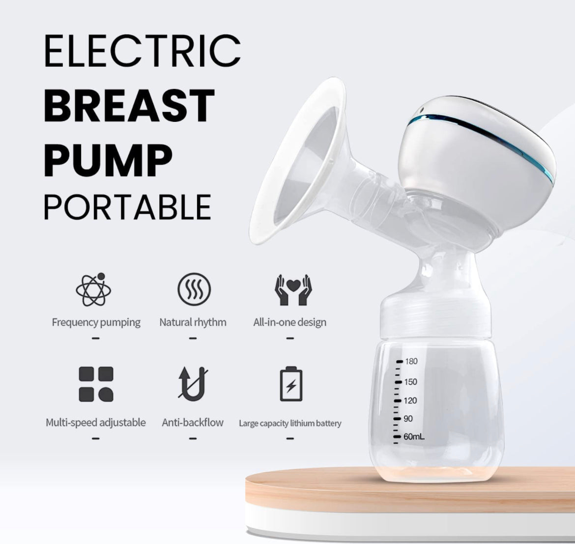 Baybee Smart Electric Breast Pump - The Minikin Store