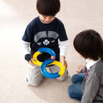 Infinite Loop Interaction Balancing Track Toy Creative Track with Bouncing Ball Toy