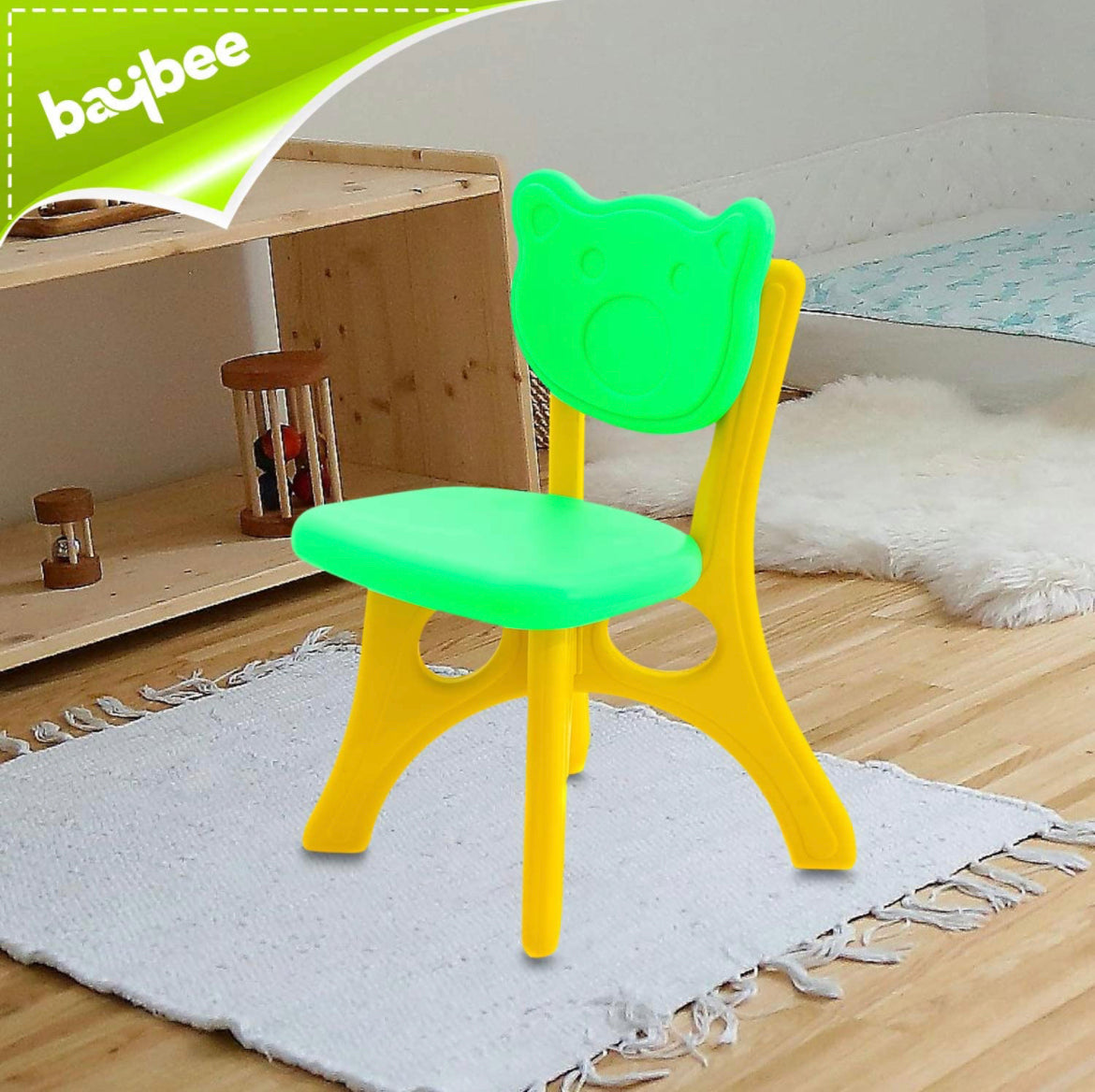 Strong & Durable Chair for Kids (Green) - The Minikin Store