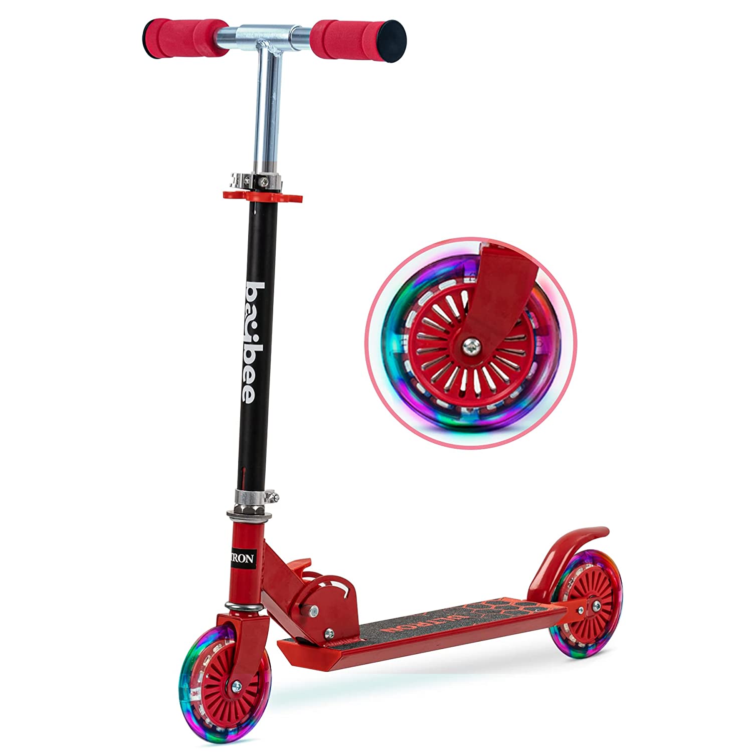 Ultron Kids Skate Scooter / Runner Scooter (Red) - The Minikin Store