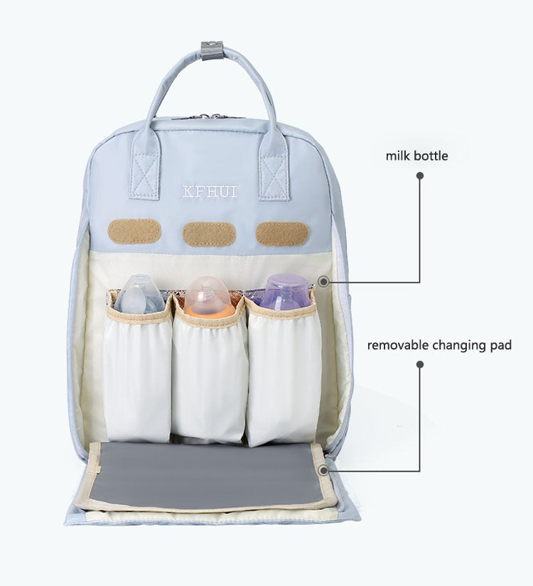 Katty Travel Friendly Multifunctional Diaper Bag With Changing Mat