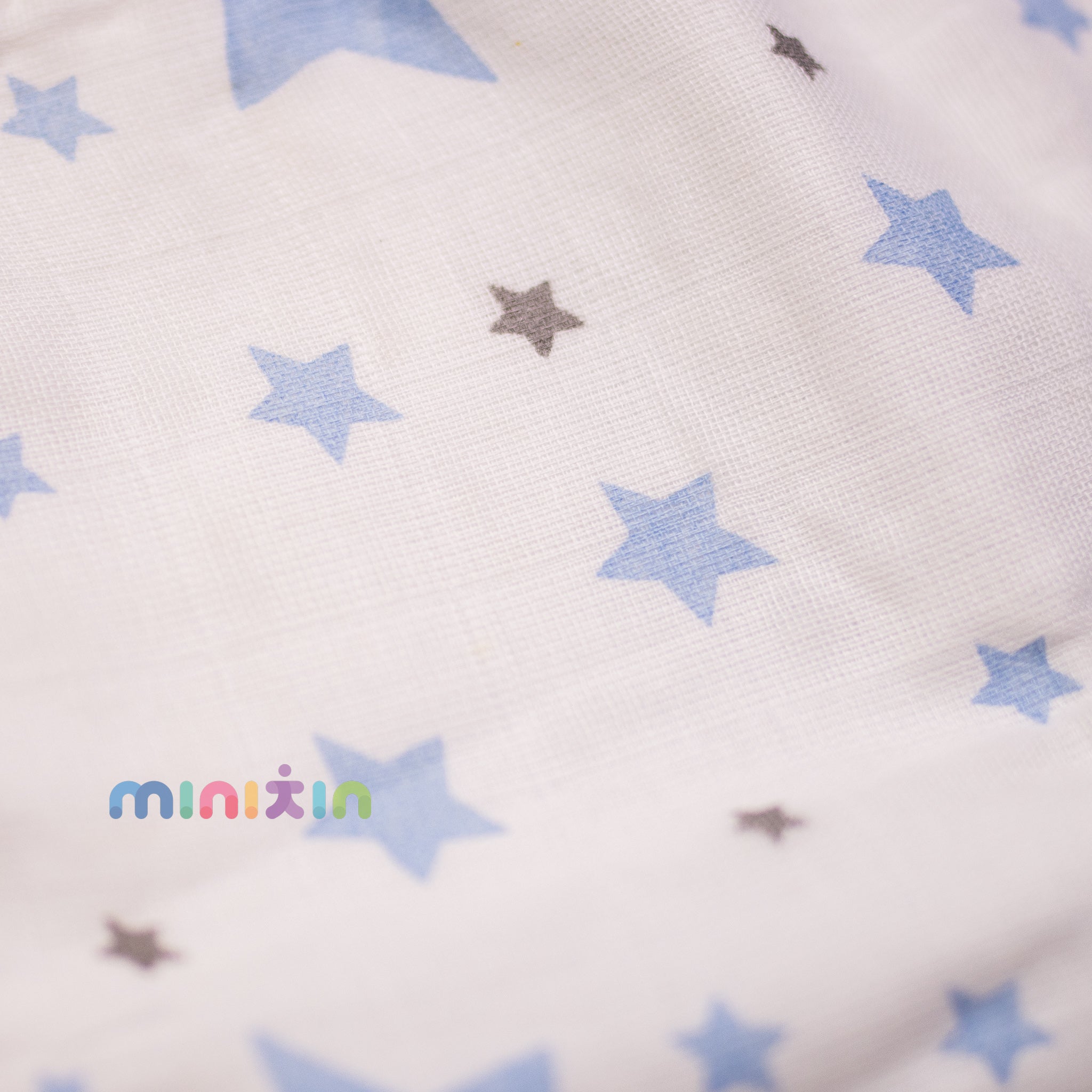 Extra Soft Organic Cotton Muslin Nappies for NewBorn Baby - Pack of 3 - Assorted Prints - The Minikin Store