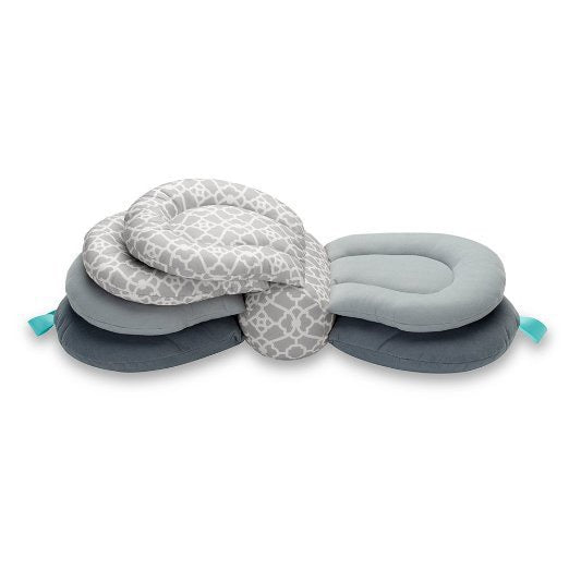 Elevate Adjustable Nursing and Breastfeeding Pillow I with multiple angle I Contoured & Multi layered Butterfly Design