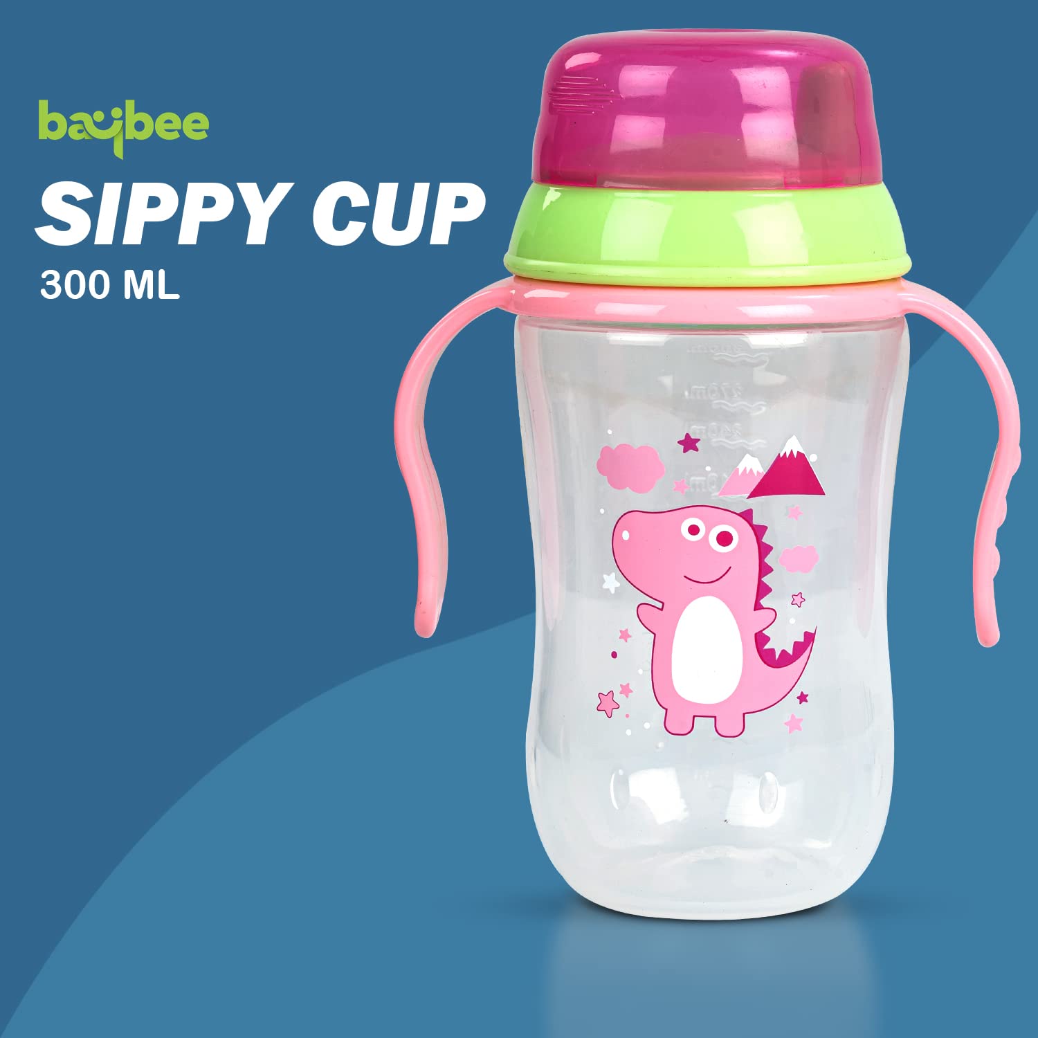 Sipper Bottle for Kids I BPA Free Anti-Spill Sippy Bottle I Train to Drink Sippy Bottle with Grasp Handle I 6 Months to 3 Years
