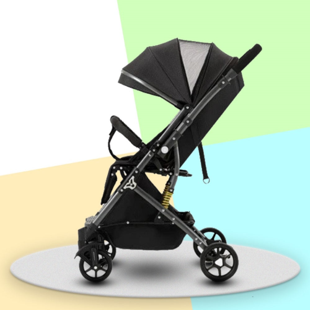 Nova Reversible Handle Baby Stroller & Pram - Multi-Adjustment, Anti-Shock Wheels (Newborn to 4 Years)