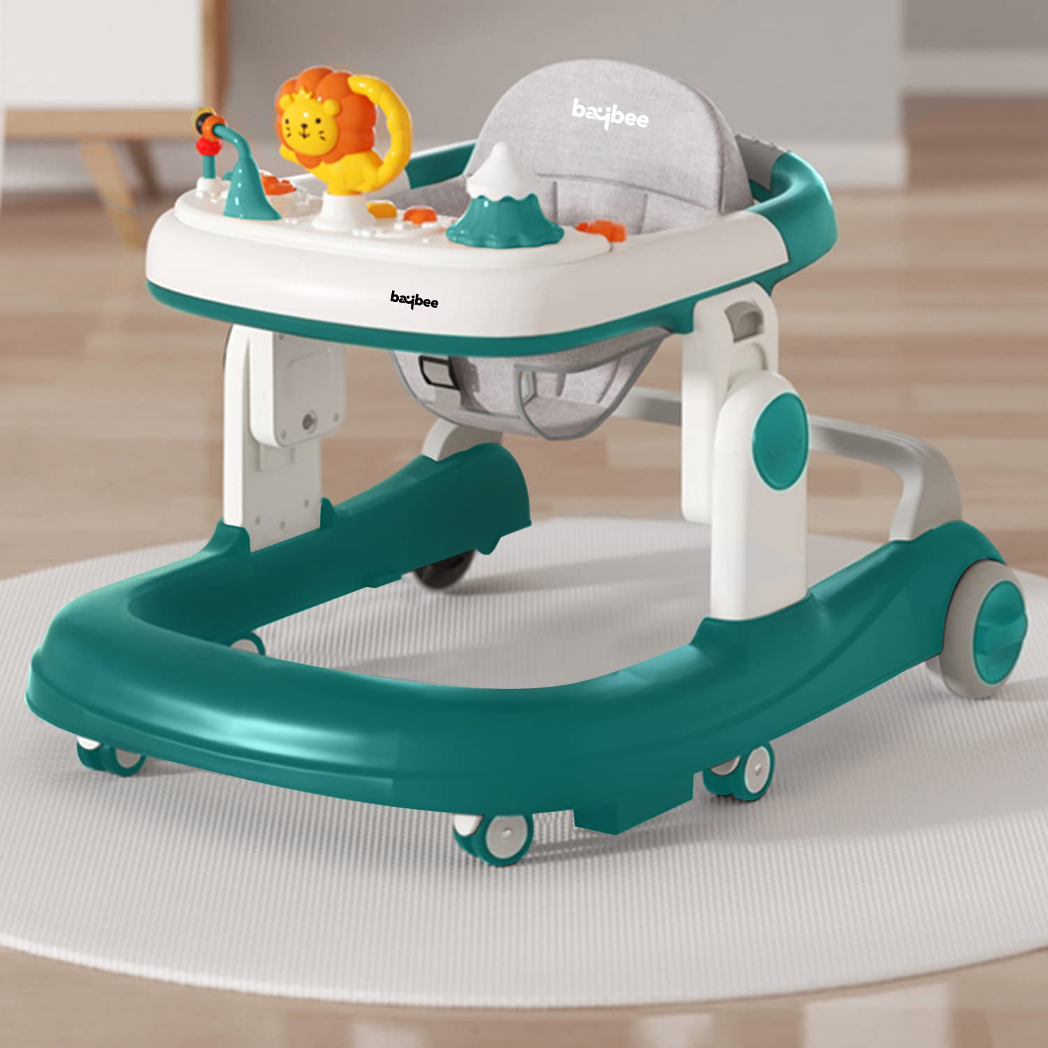 Astro 2-in-1 Baby Walker with Musical Toys – Wheel Lock, Speed Control (6 Months to 18 Months)