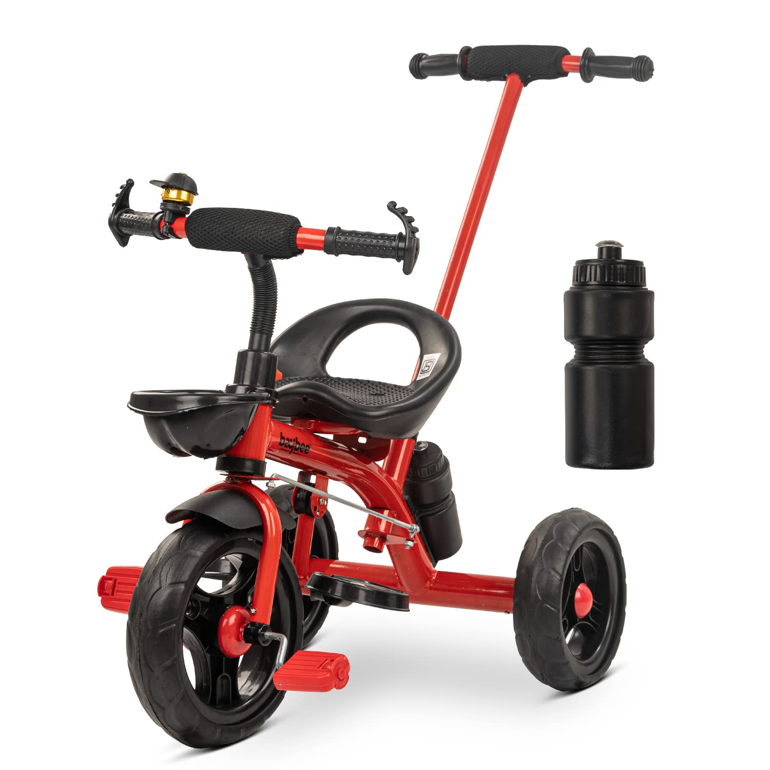 Minikin Sporty Trike | Parental Push Handle | Eva Wheels | 1-5 Years