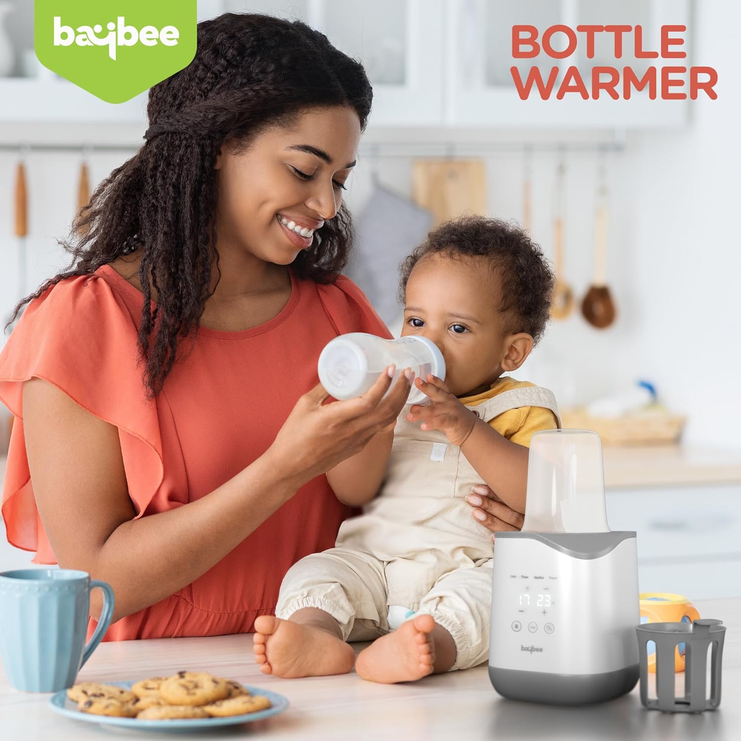 5 in 1 Baby Bottle Warmer & Steriliser for Feeding Bottles | Touch Operated Design