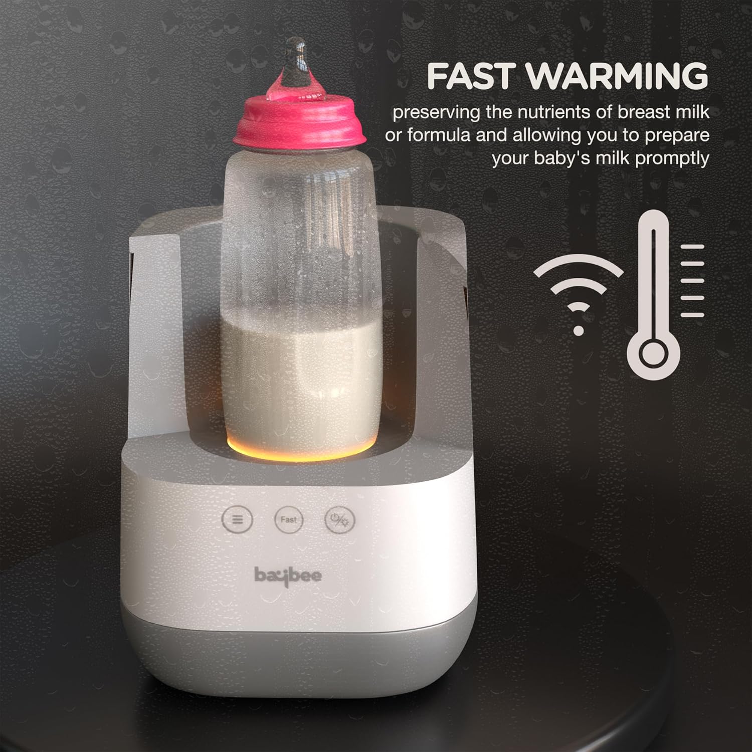 5 in 1 Baby Bottle Warmer & Steriliser for Feeding Bottles | Touch Operated Design