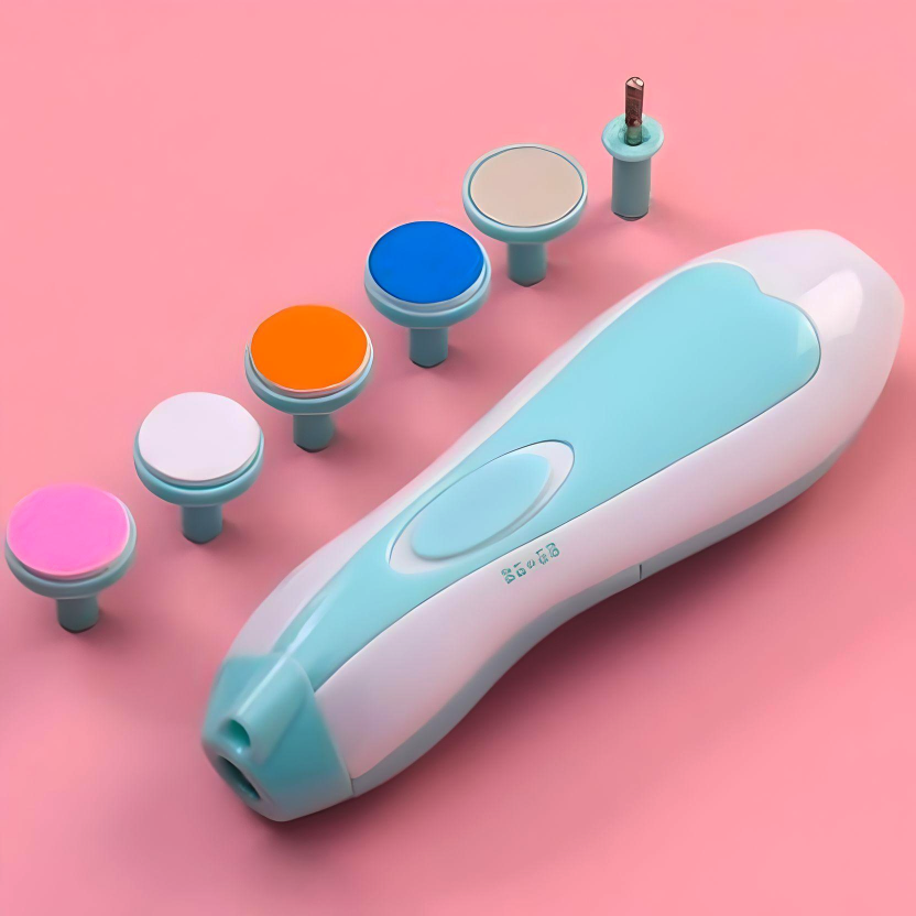 Chicco Baby Manicure Set – Blue/Pink | La Vie