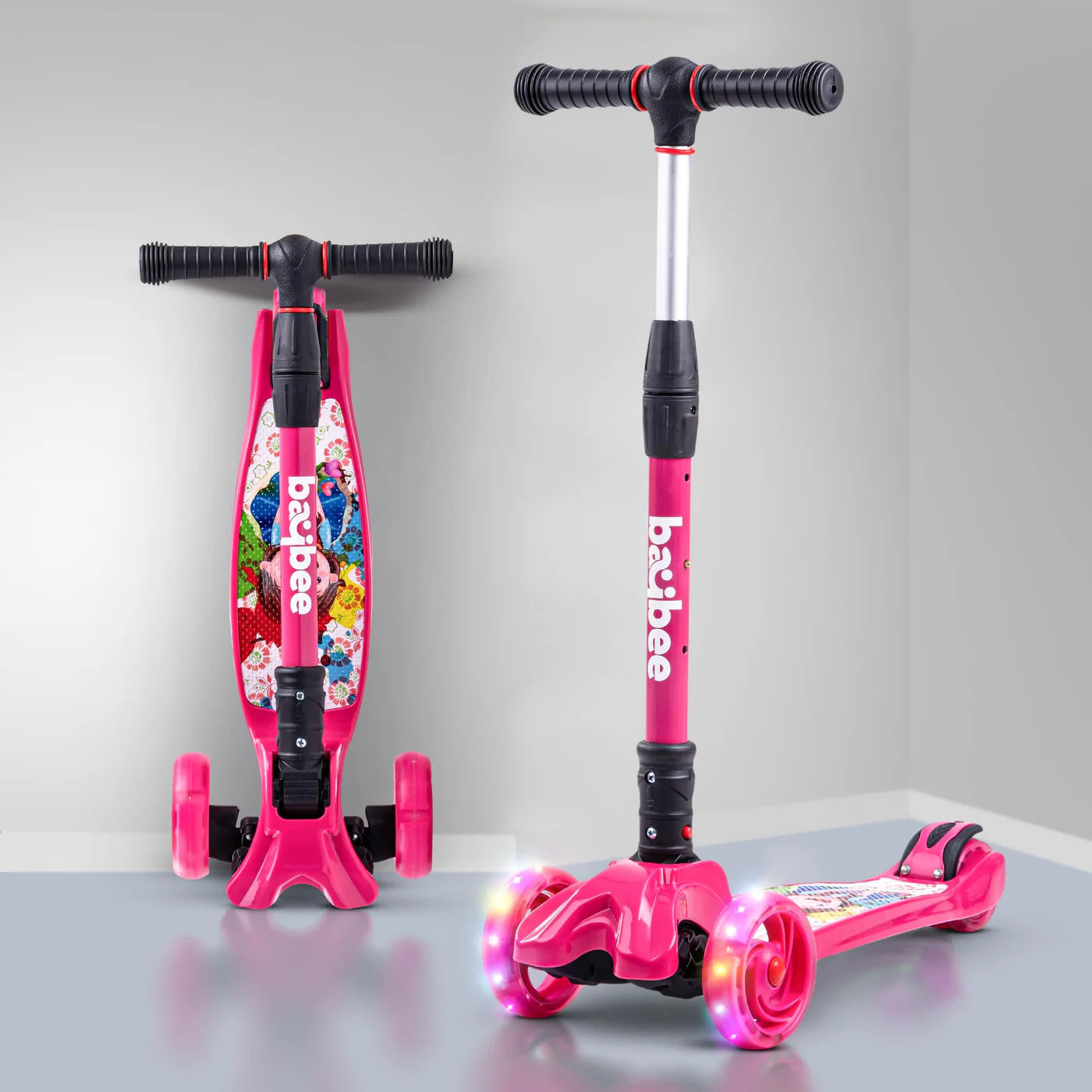 Minikin Flash Scooter for Kids | 2-14 Years