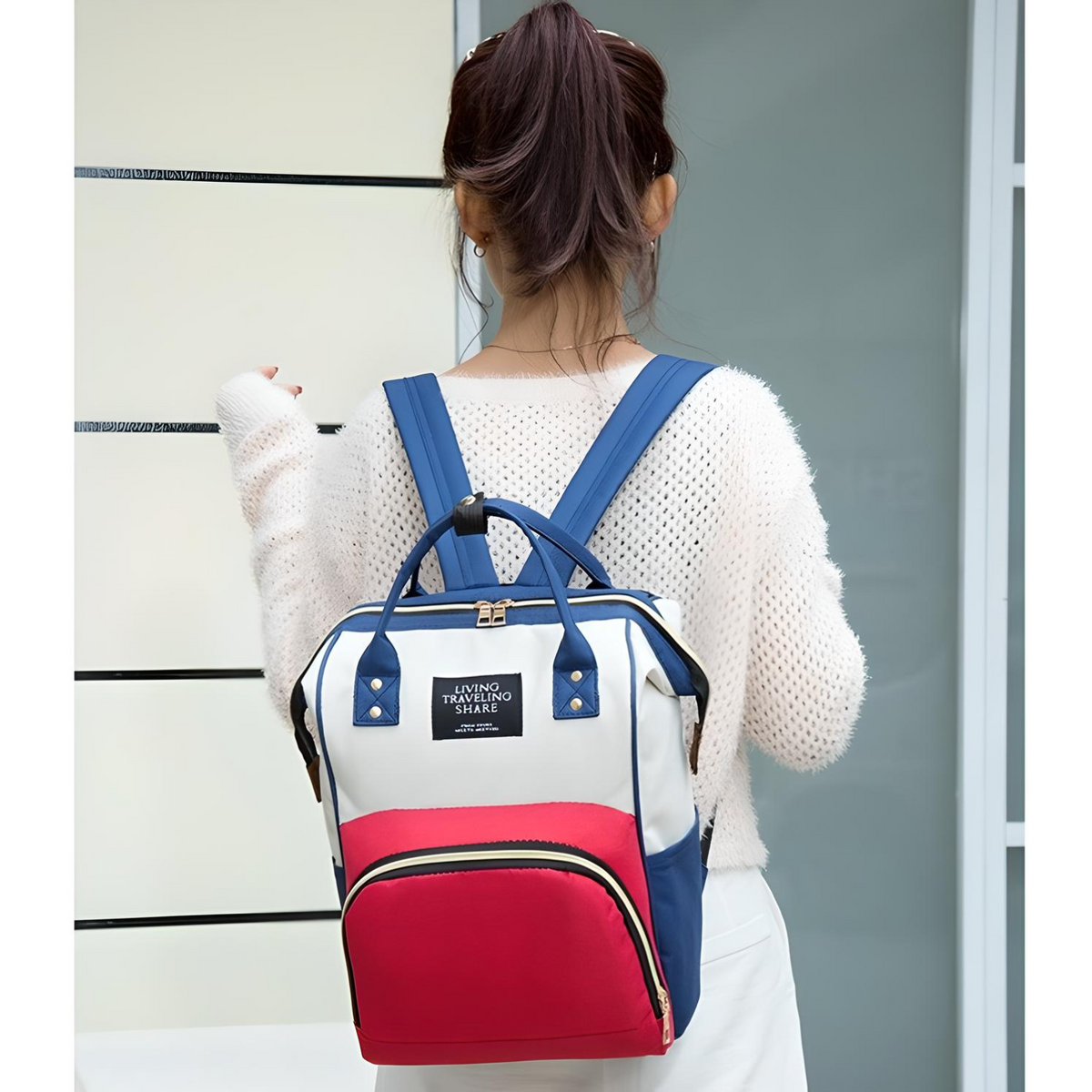 Minikin Lilly Mother Bag I Multiple Storage Pockets I Thermal Insulate