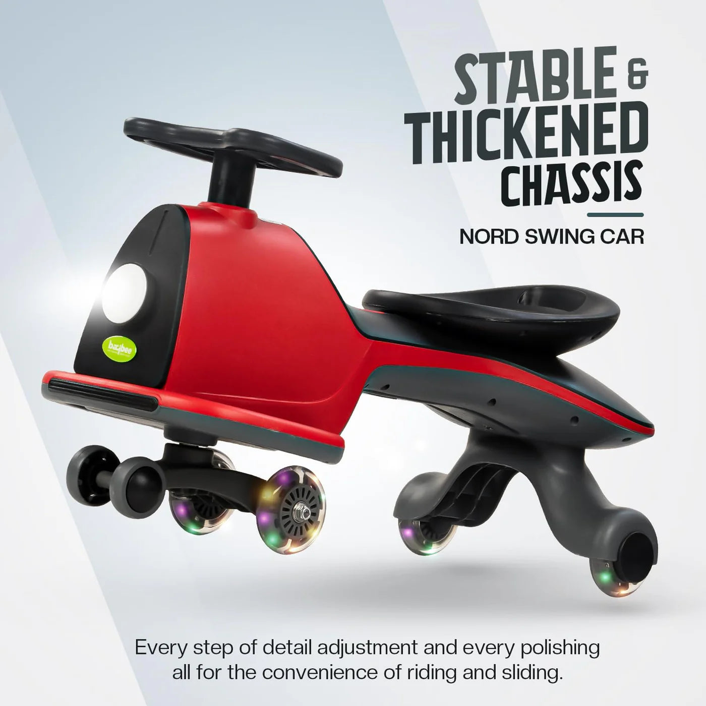 Minikin Nord Kids Magic Swing Car | 3 to 8 Years